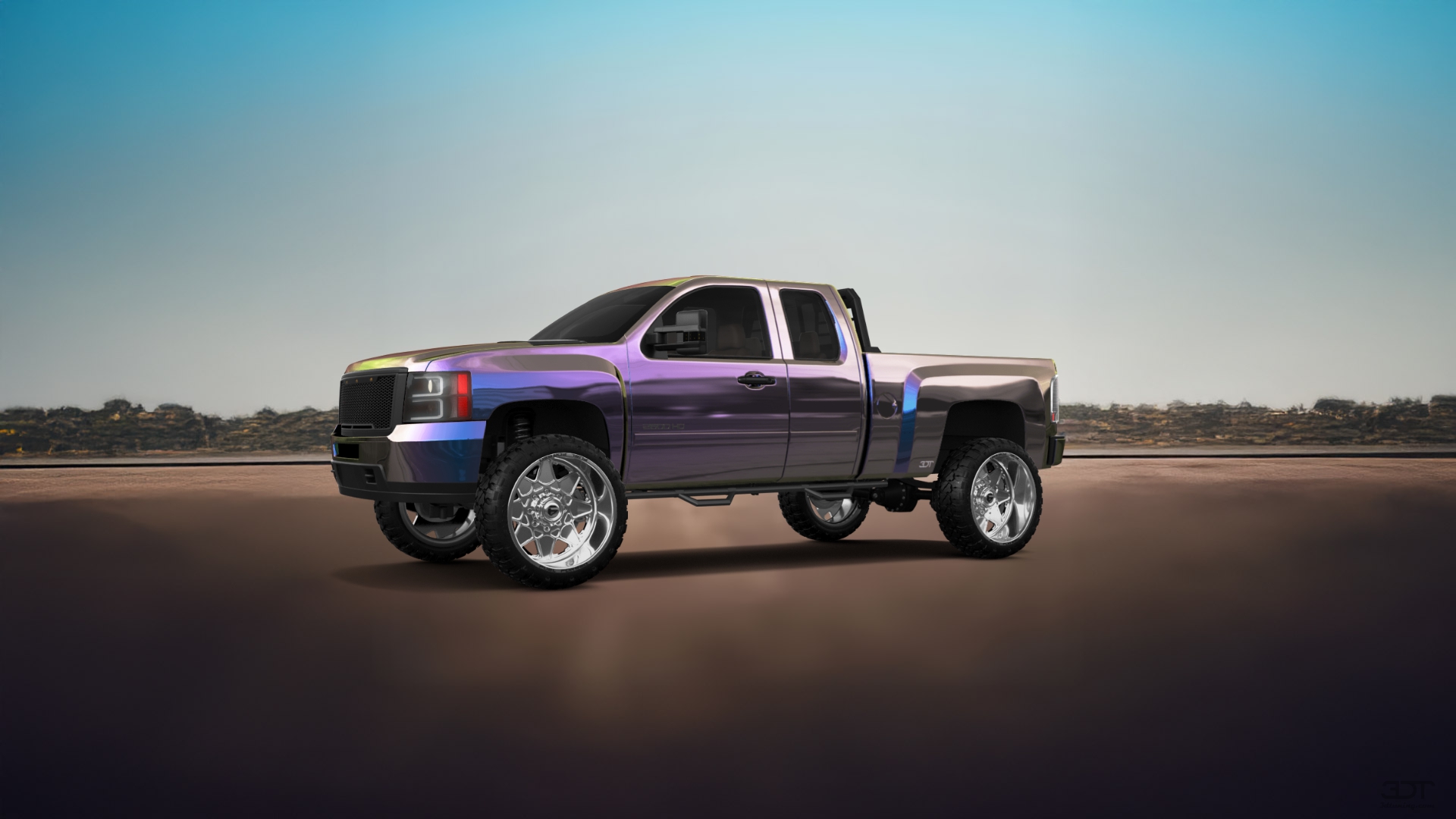 Chevrolet Silverado 2500 HD Extended Cab Pickup Truck 2007 tuning