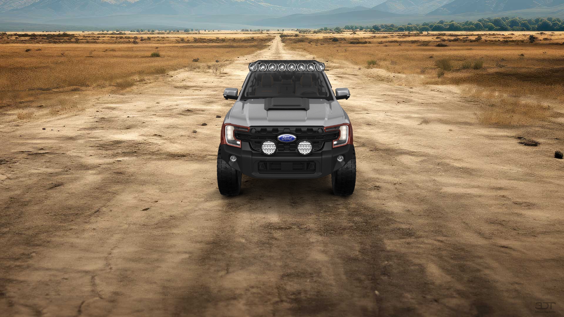 Ford Ranger 4 Door pickup truck 2022 tuning