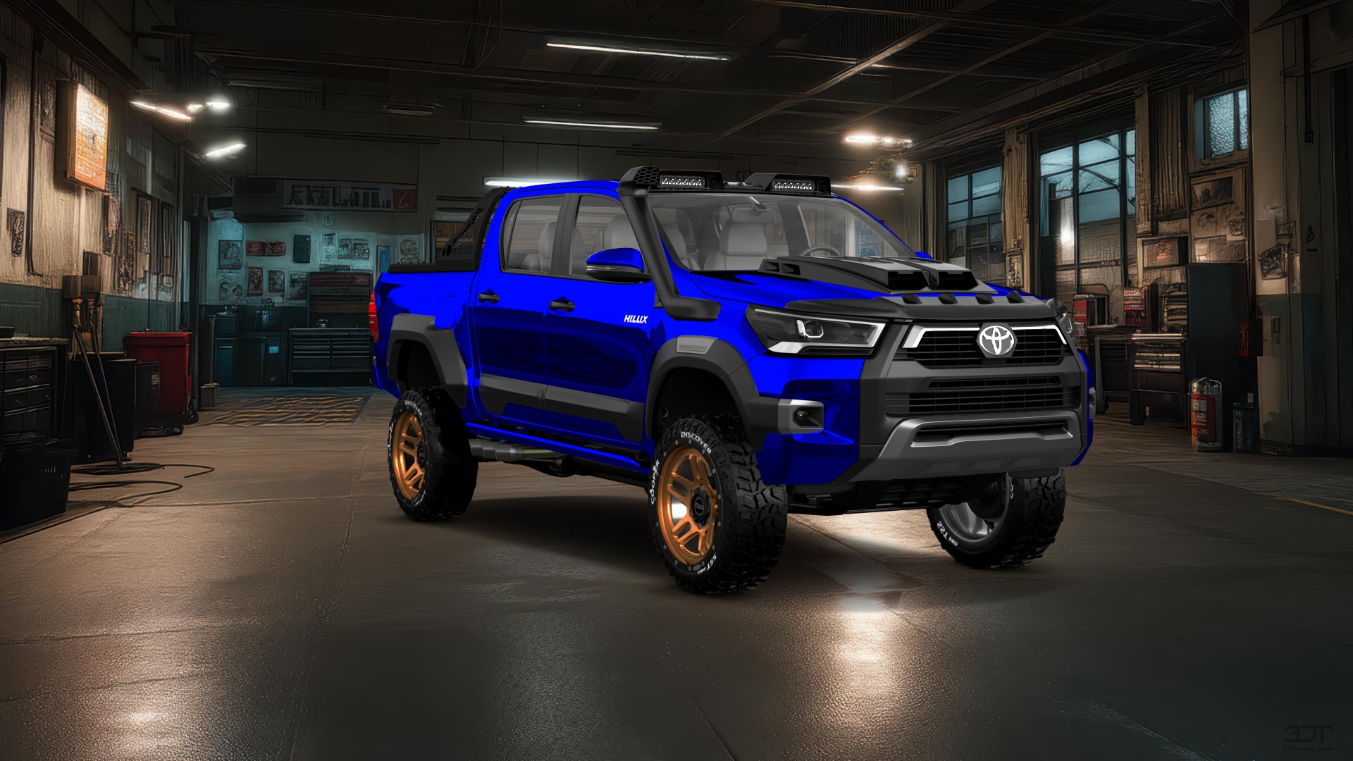 Toyota Hilux Double Cab 4 Door pickup truck 2015 画像