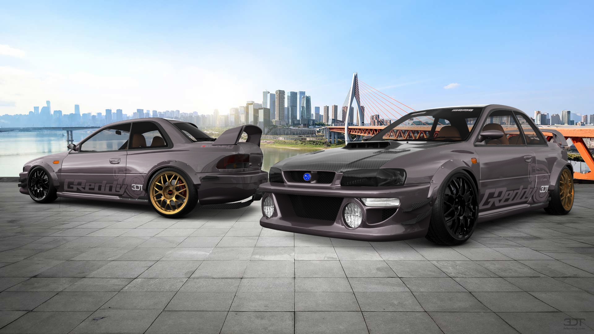 Subaru Impreza WRX STI 22B 2 Door Coupe 2000