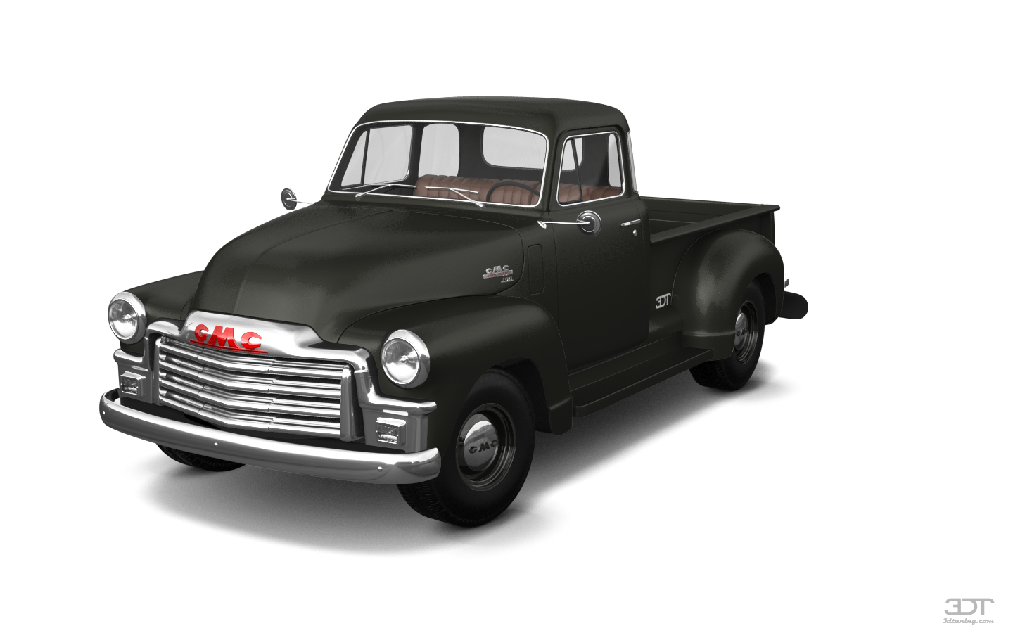 Tuning GMC 100 Stepside 2 Door pickup truck 1954