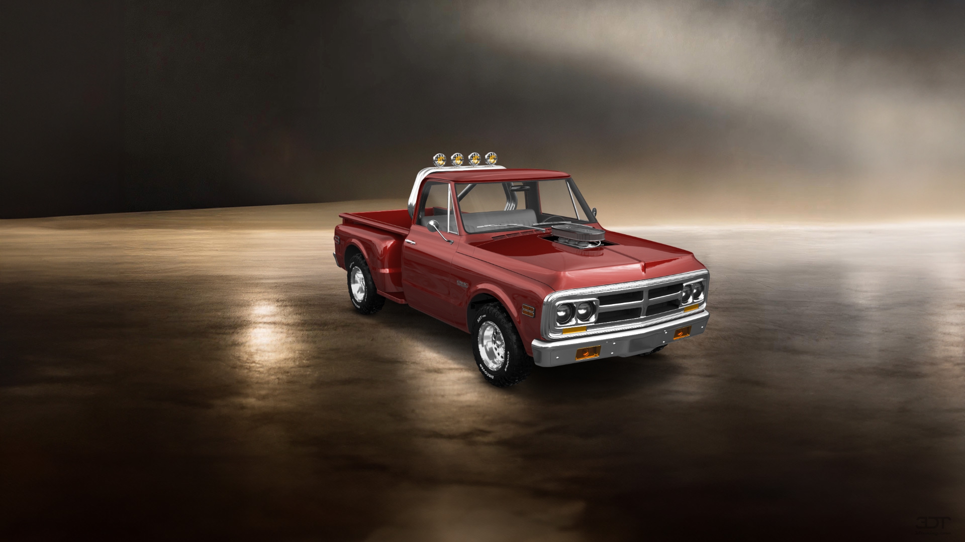 GMC K1500 2 Door pickup truck 1971 tuning