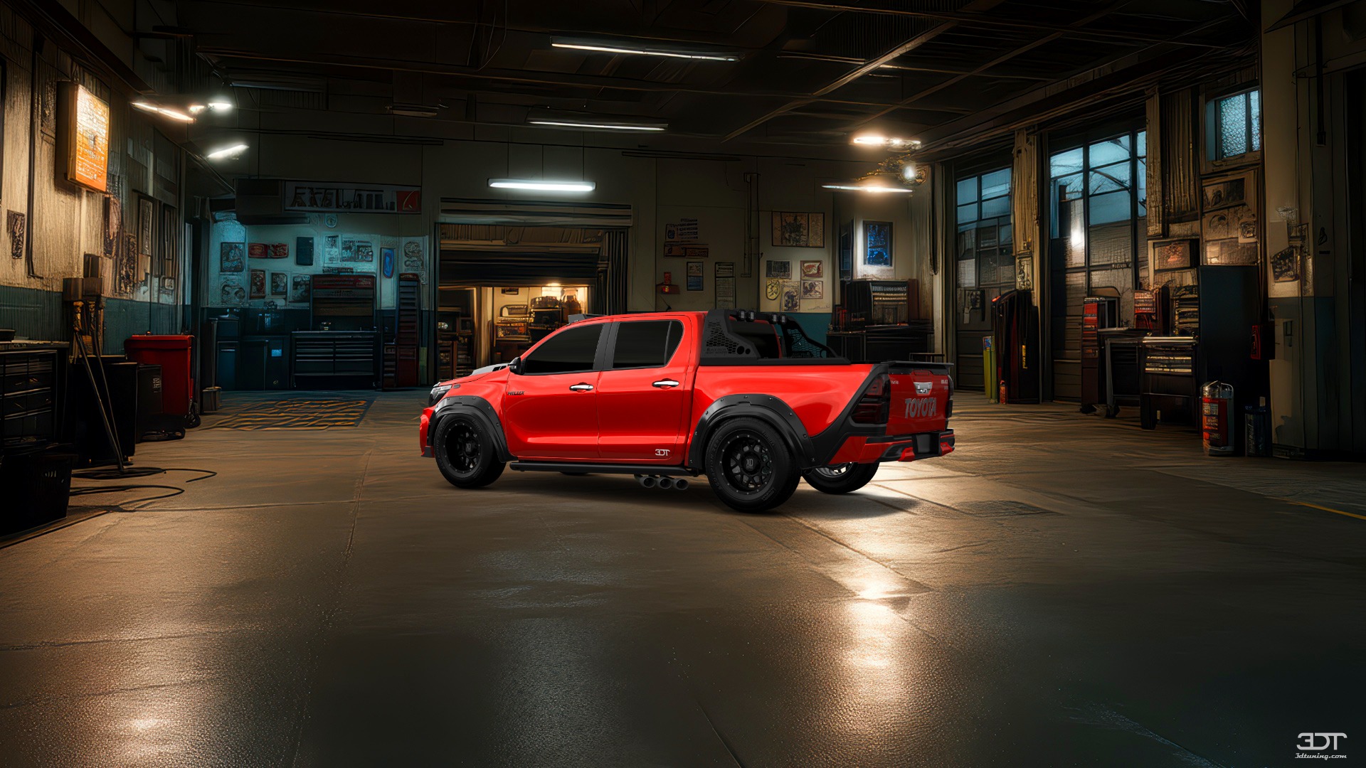 Toyota Hilux Double Cab 4 Door pickup truck 2015 tuning