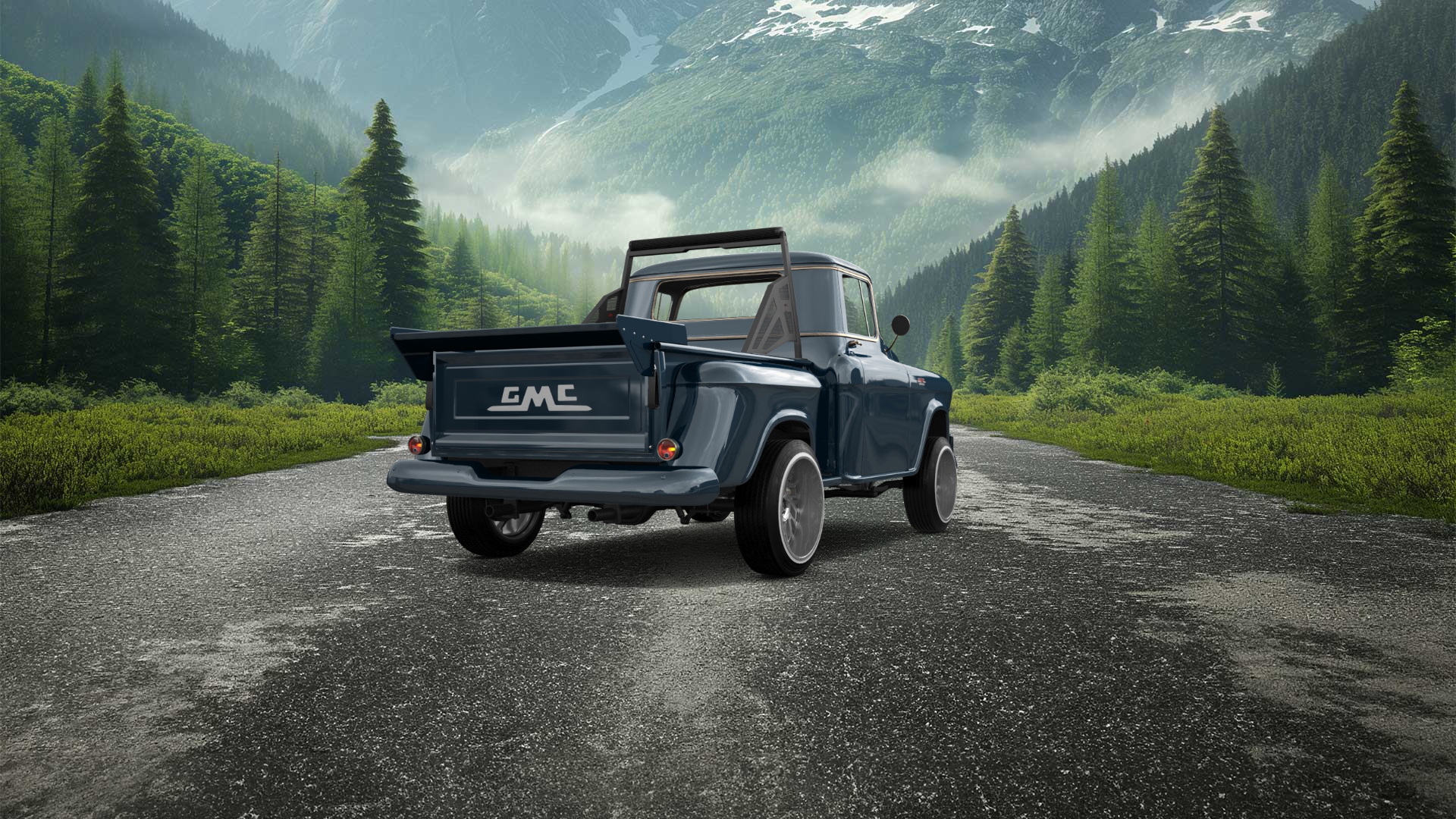 GMC 100 Stepside 2 Door pickup truck 1957