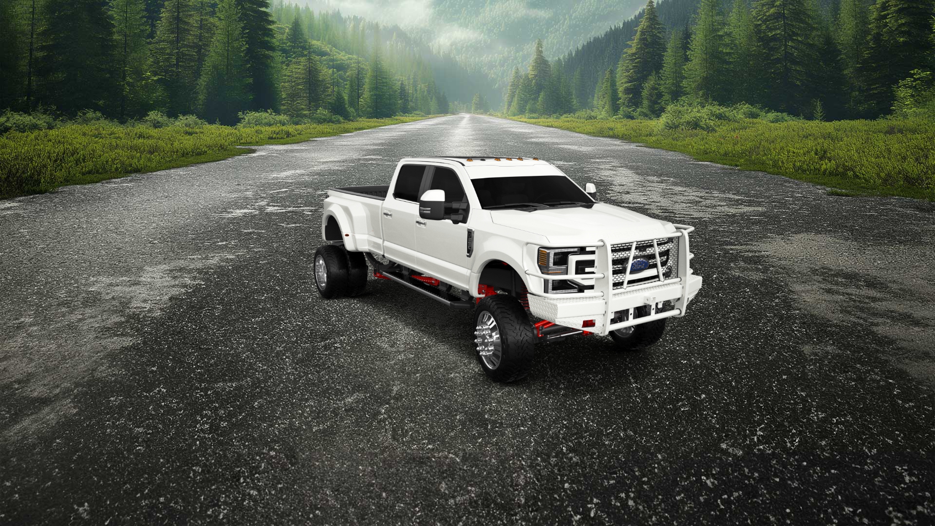 Ford F-350 DRW 4 Door pickup truck 2021