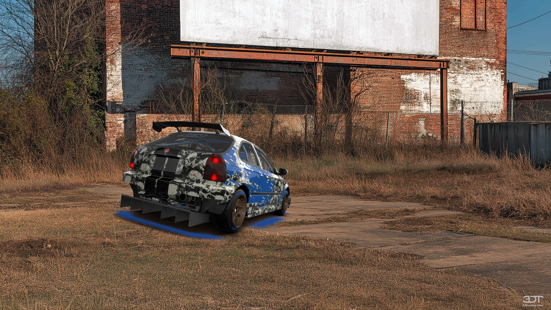 Honda Civic 3 Door Hatchback 1997 tuning