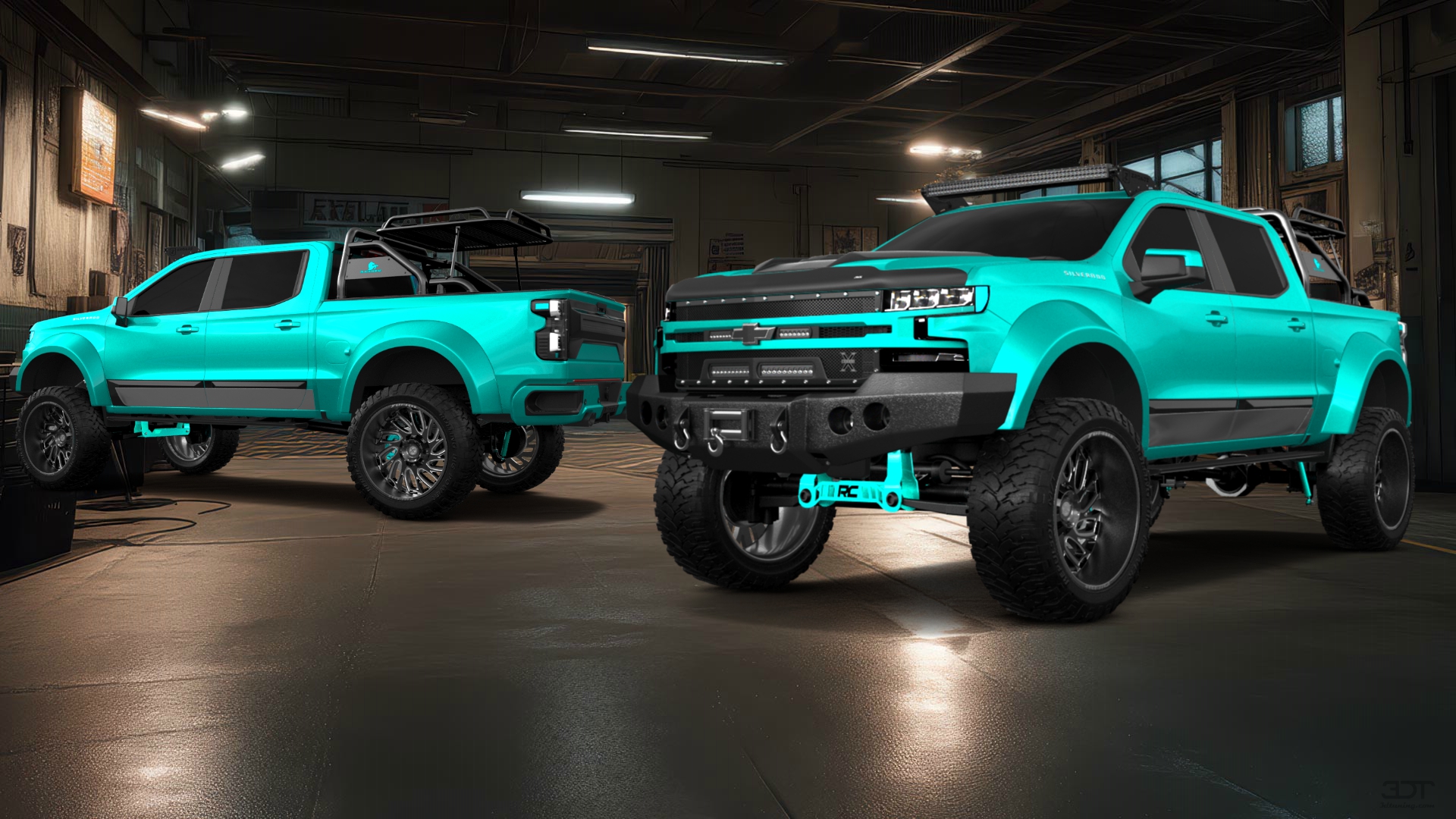Chevrolet Silverado 1500 4 Door pickup truck 2019 tuning