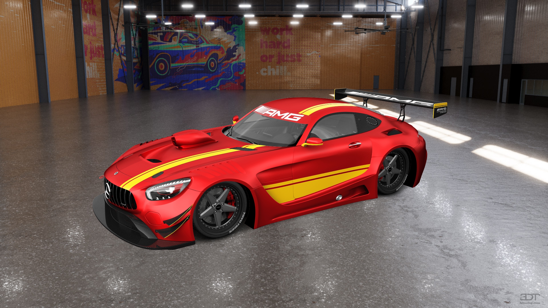 Mercedes AMG GT 2 door fastback coupe 2016