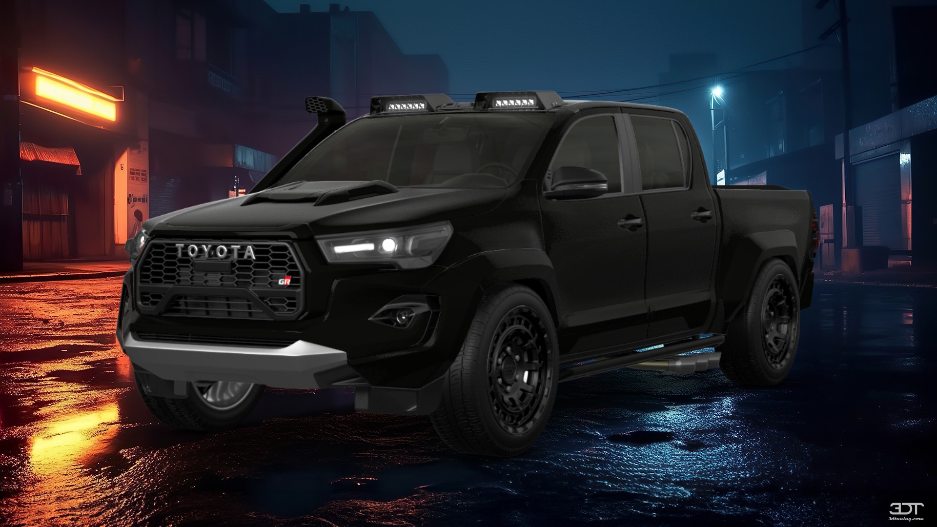 Toyota Hilux Double Cab 4 Door pickup truck 2015 tuning