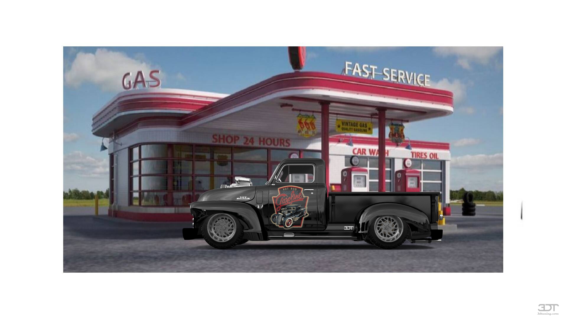 Chevrolet 3100 2 Door pickup truck 1950 tuning