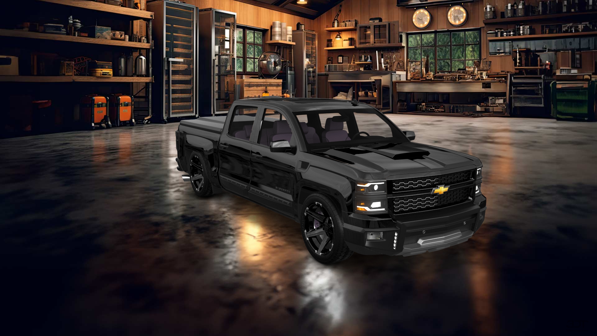 Chevrolet Silverado 1500 4 Door pickup truck 2014