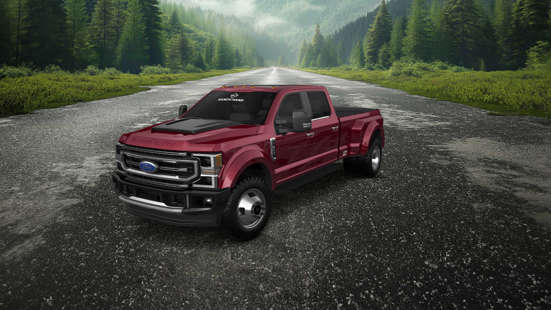 Ford F-350 DRW 4 Door pickup truck 2021 tuning