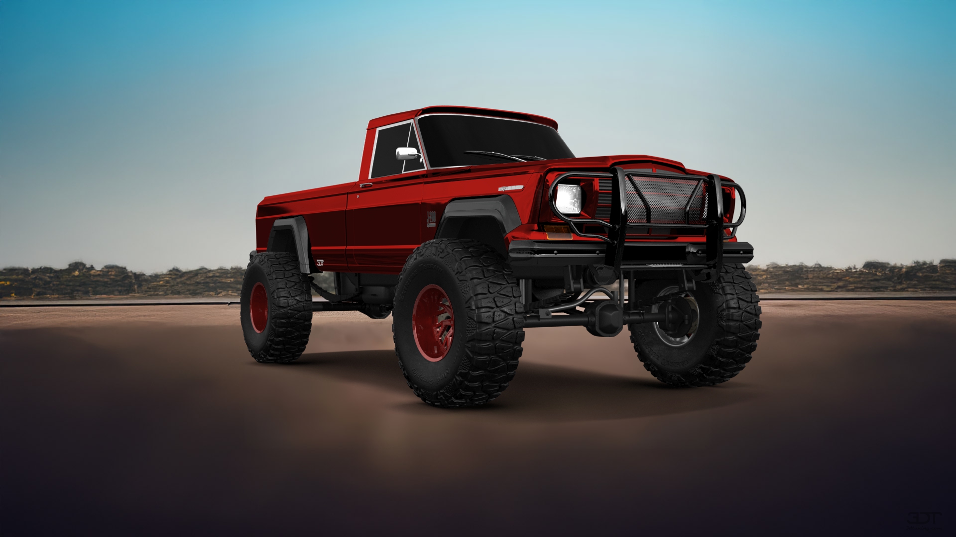 Jeep Gladiator SJ 2 Door pickup truck 1988 tuning