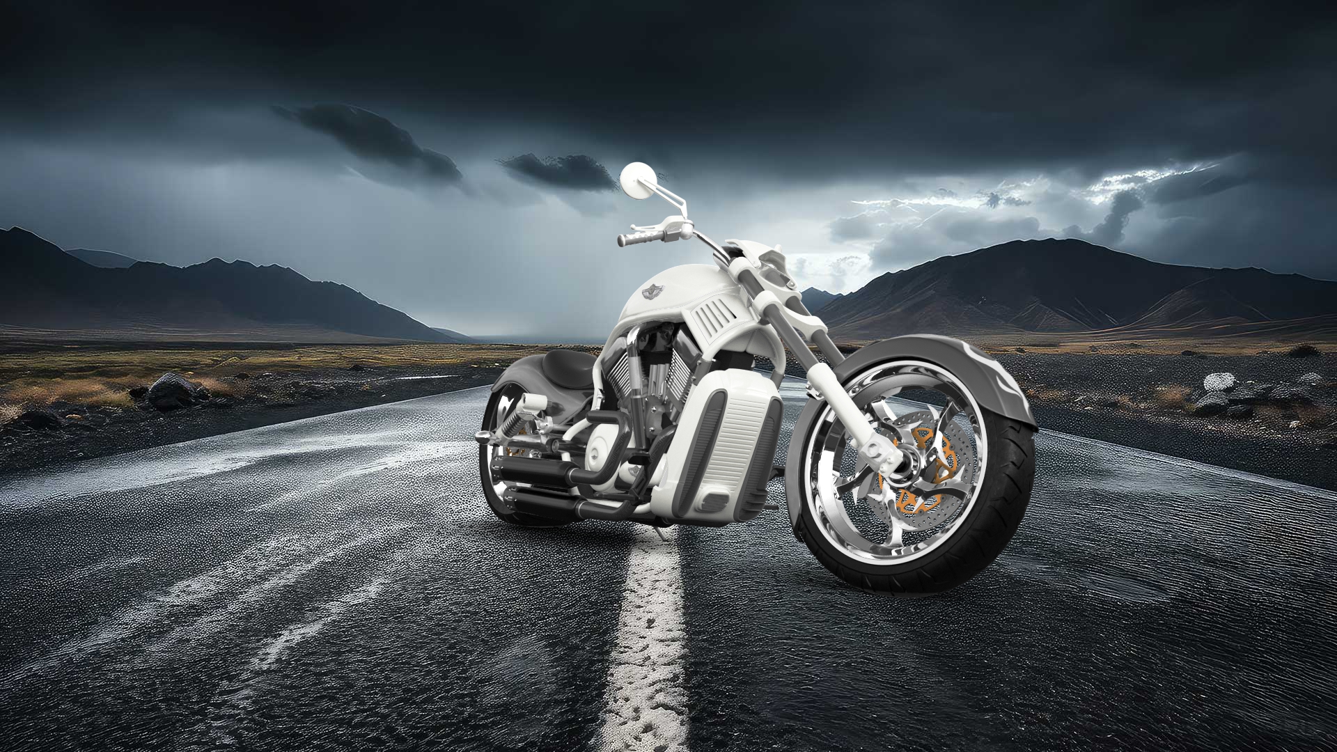 Harley-Davidson Custom Chopper Cruiser 2011