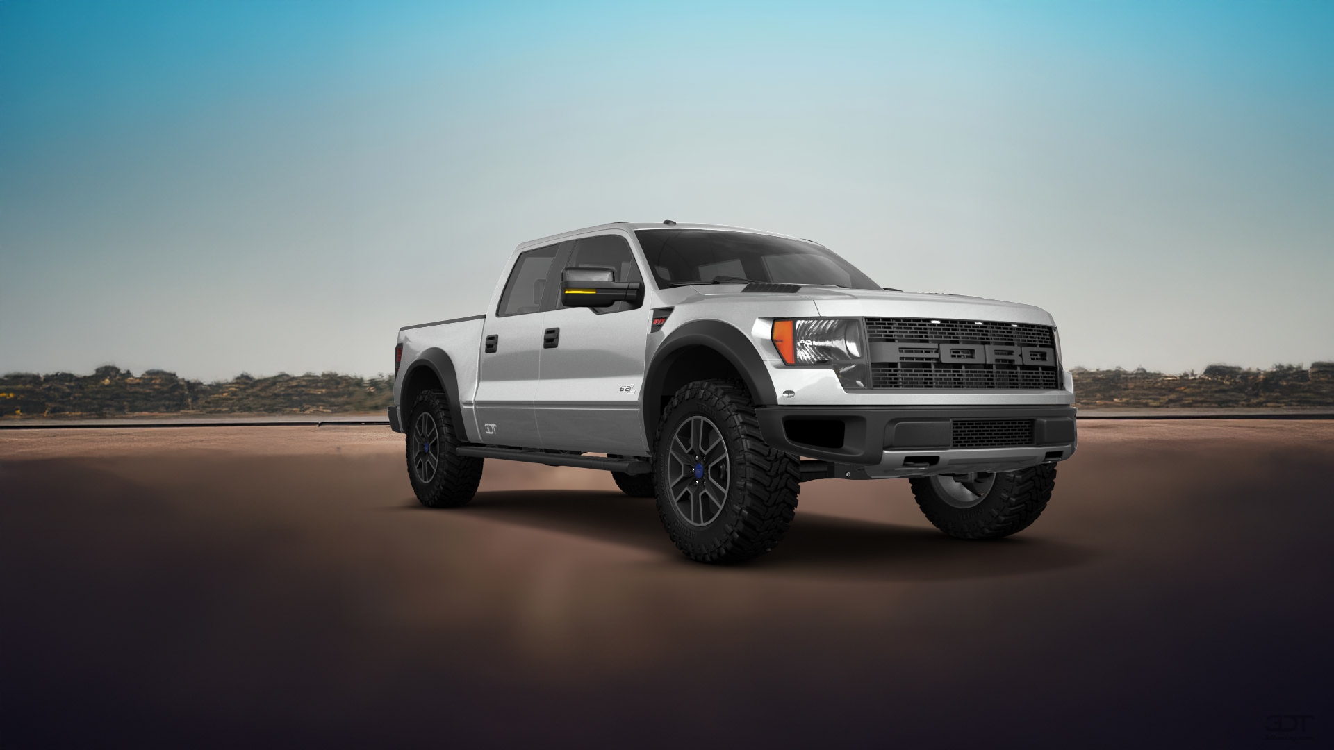 Ford F-150 SVT Raptor 4 Door pickup truck 2013 tuning