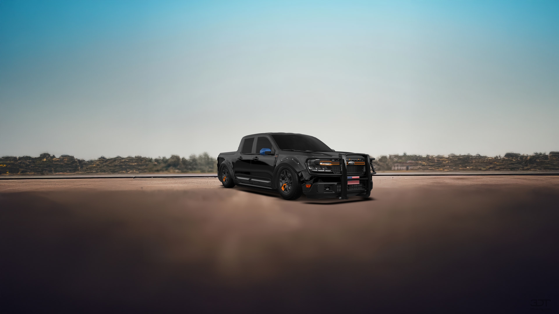 Ford Maverick 4 Door pickup truck 2022 tuning