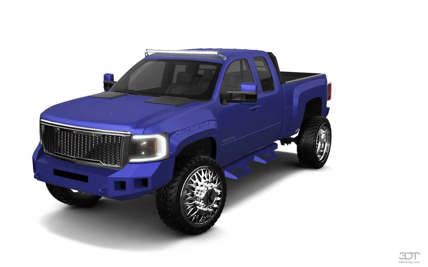 Tuning Chevrolet Silverado 2500 HD Extended Cab Pickup Truck 2007