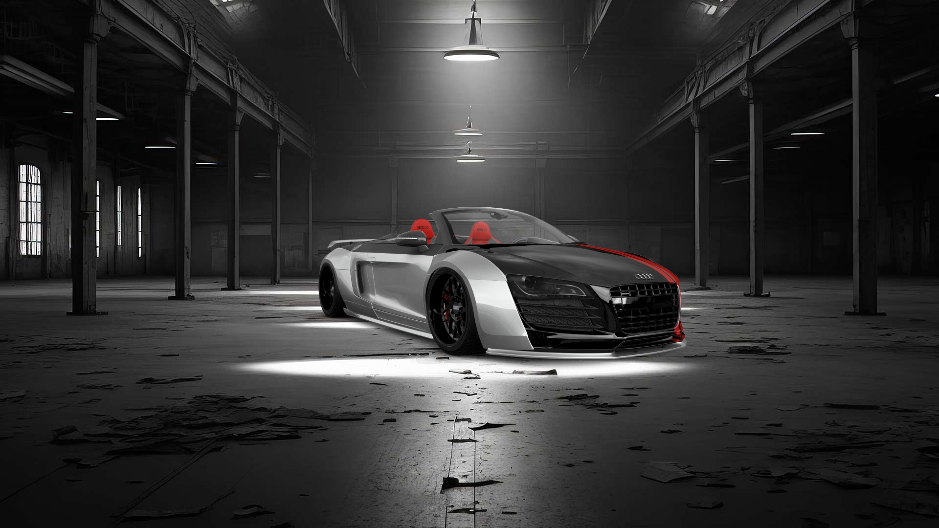 Audi R8 Spyder 2 Door Convertible 2008 tuning