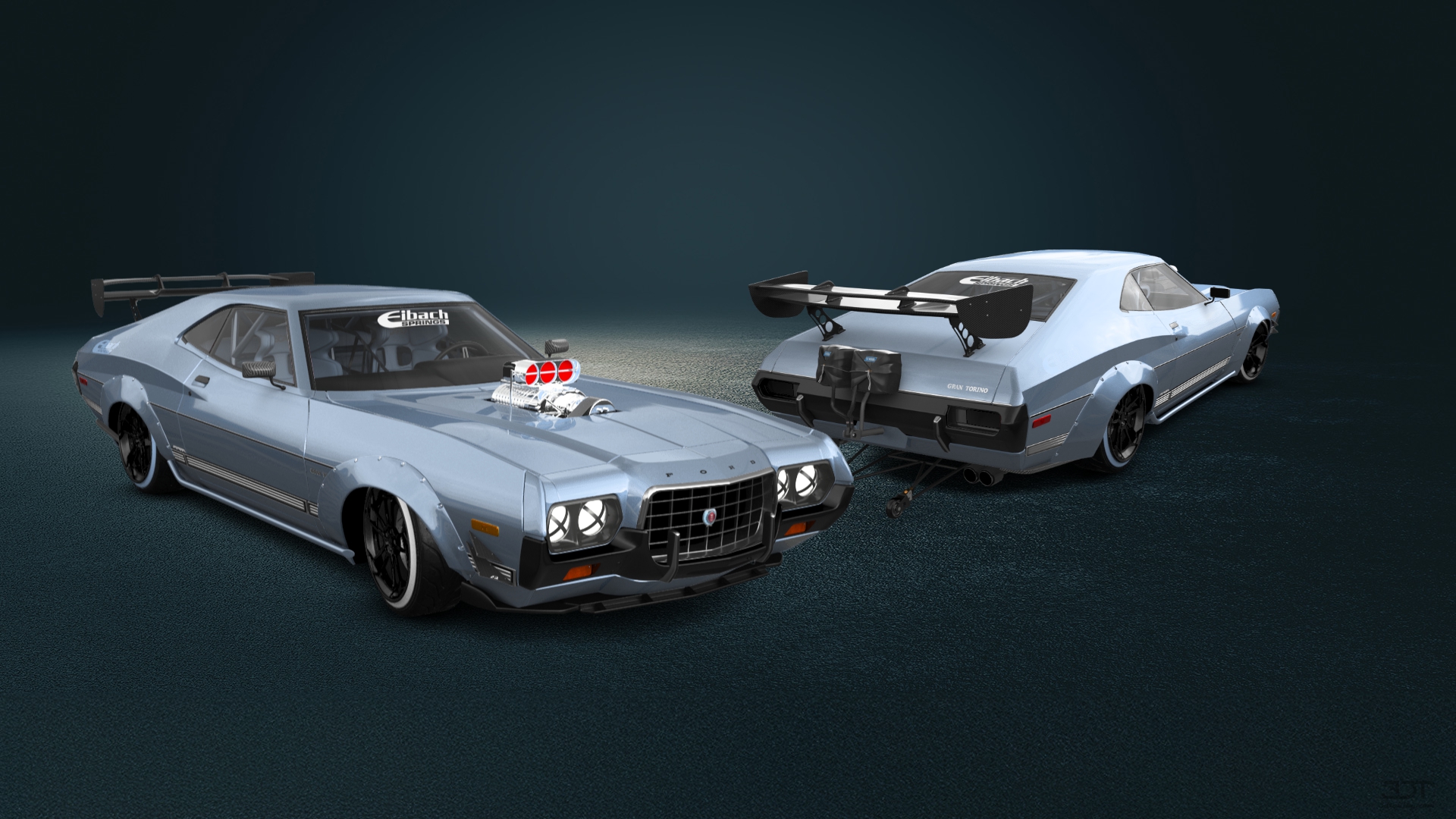 Ford Gran Torino Sport 2 Door Hardtop 1972 tuning