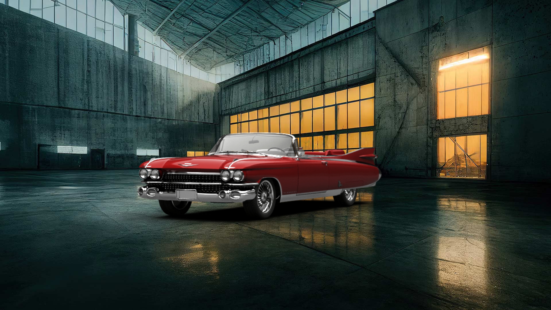 Cadillac Eldorado Convertible sedan 1959 tuning