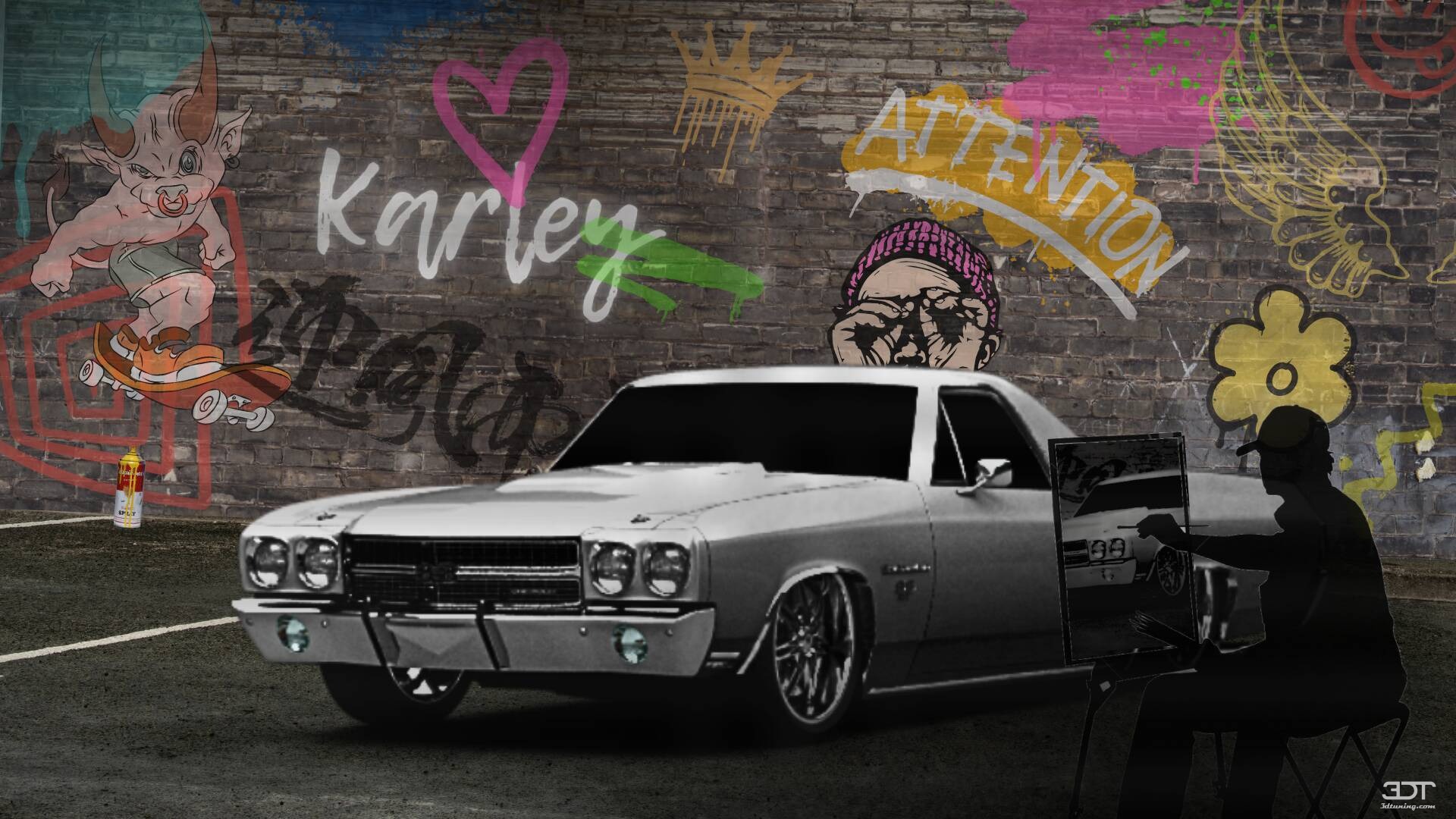 Chevrolet El Camino SS-454 Coupe 1970 tuning