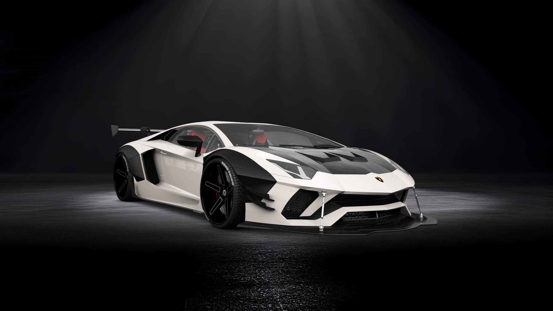 Lamborghini Aventador 2 Door Coupe 2012 tuning
