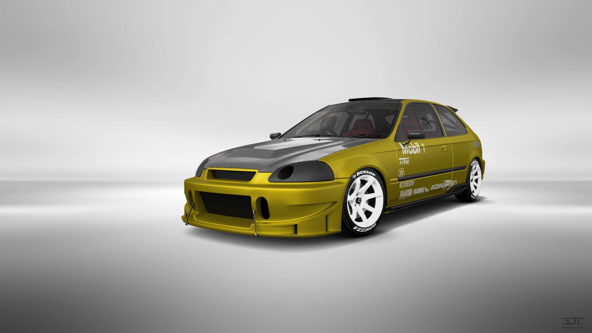 Honda Civic 3 Door Hatchback 1997 tuning