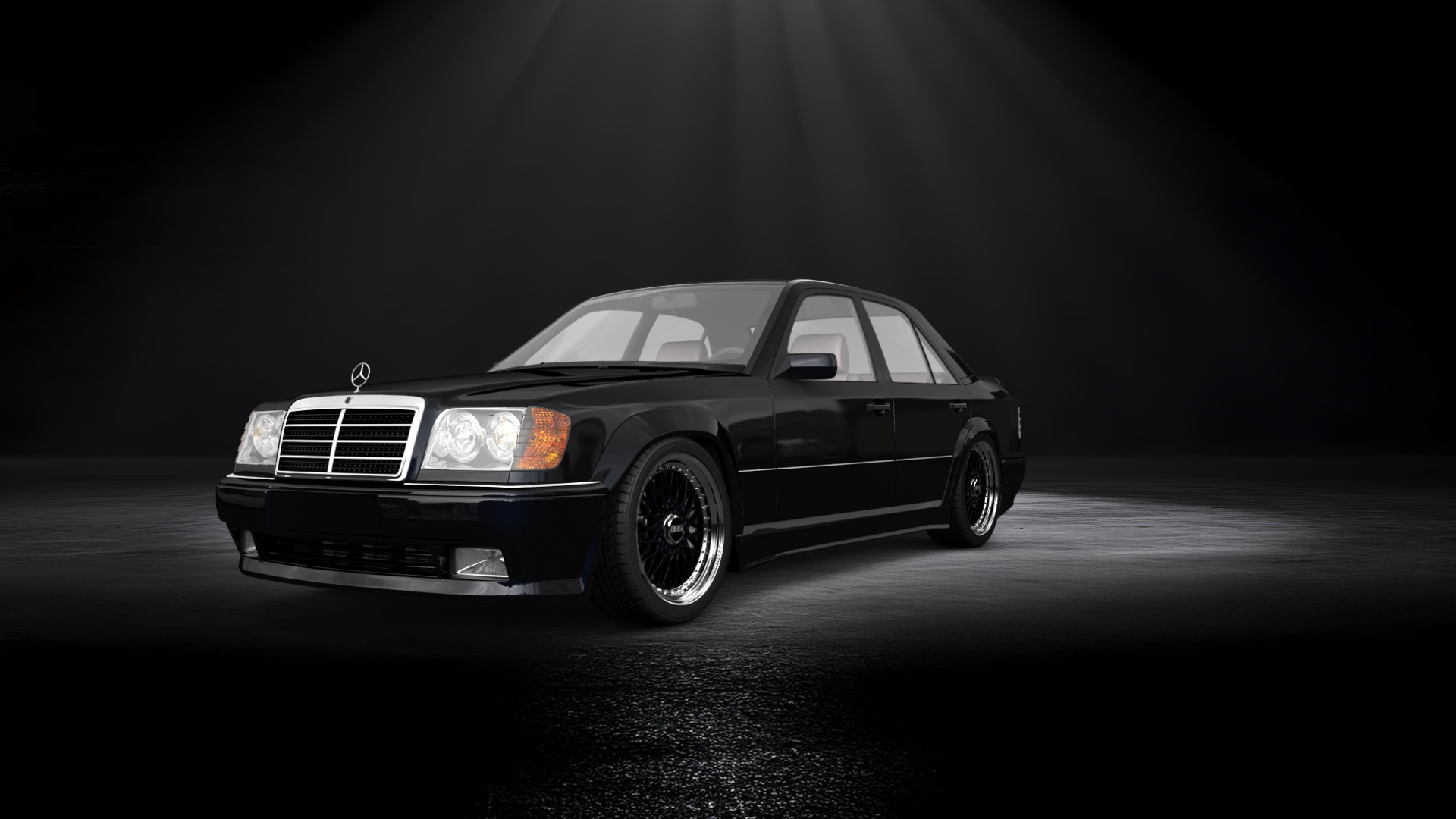 Mercedes E-Class Sedan 1984 tuning