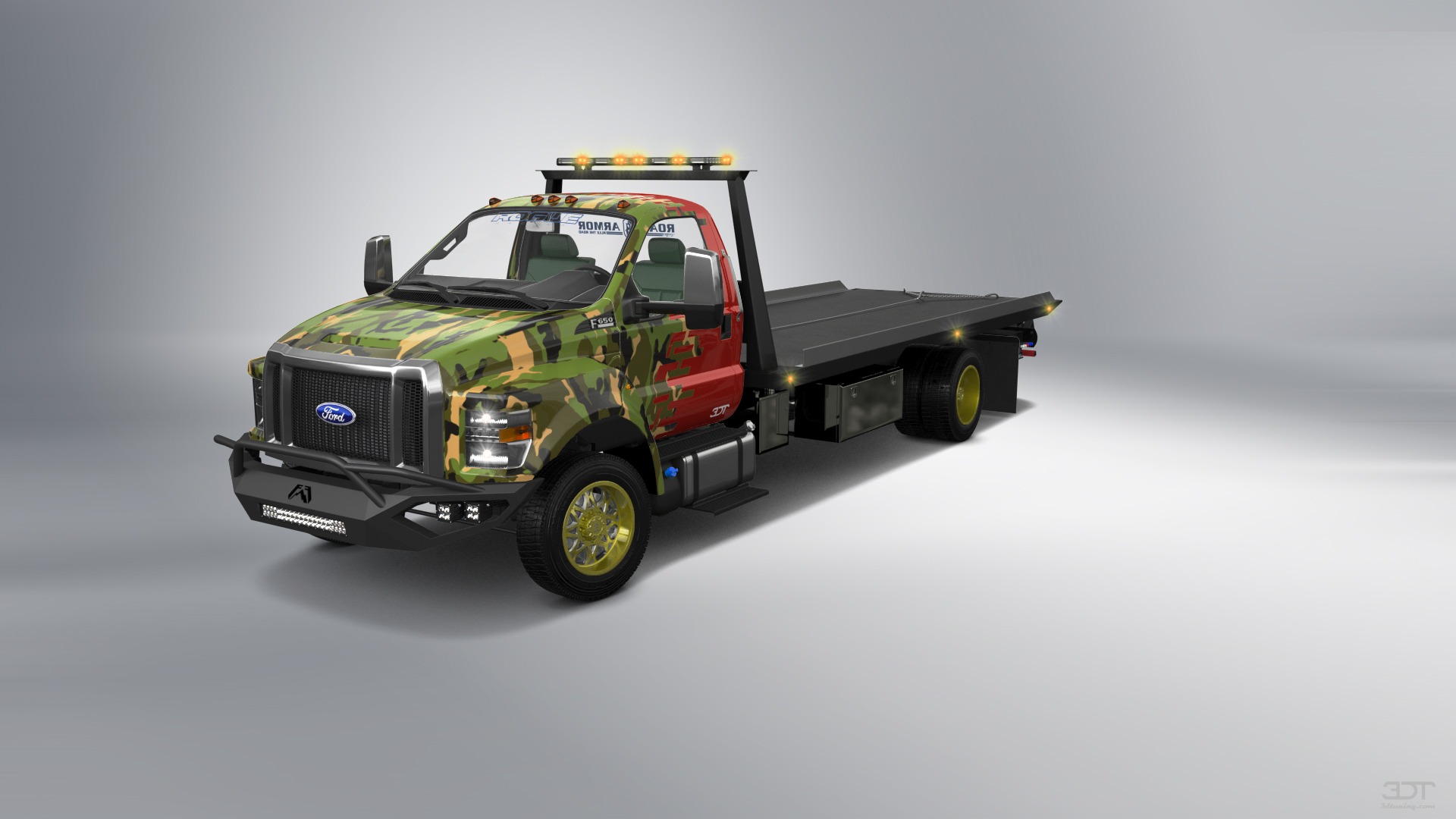 Ford F-650 Tow Truck Pickup 2016 tuning