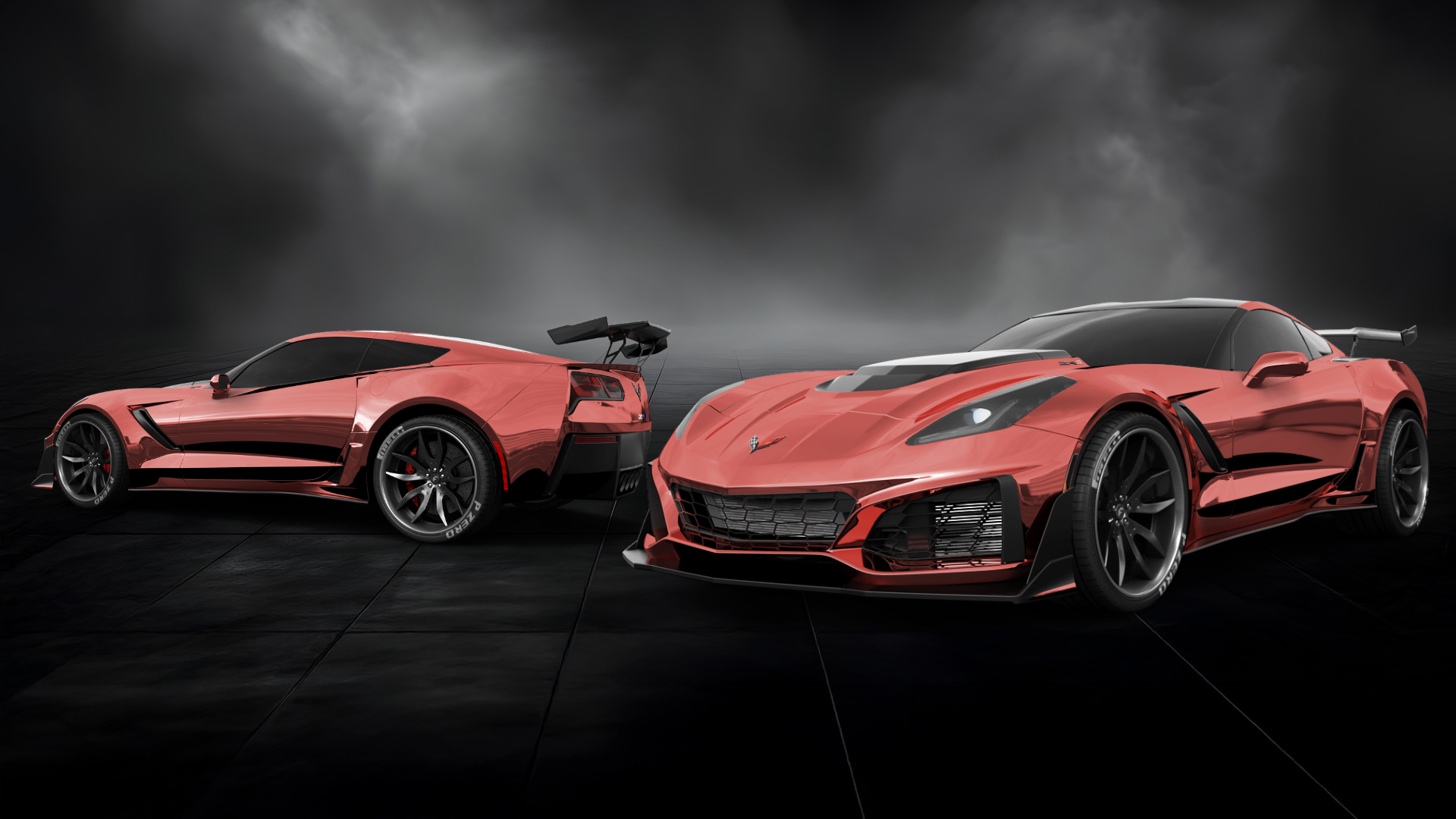 Chevrolet Corvette C7 2 Door Coupe 2015 tuning