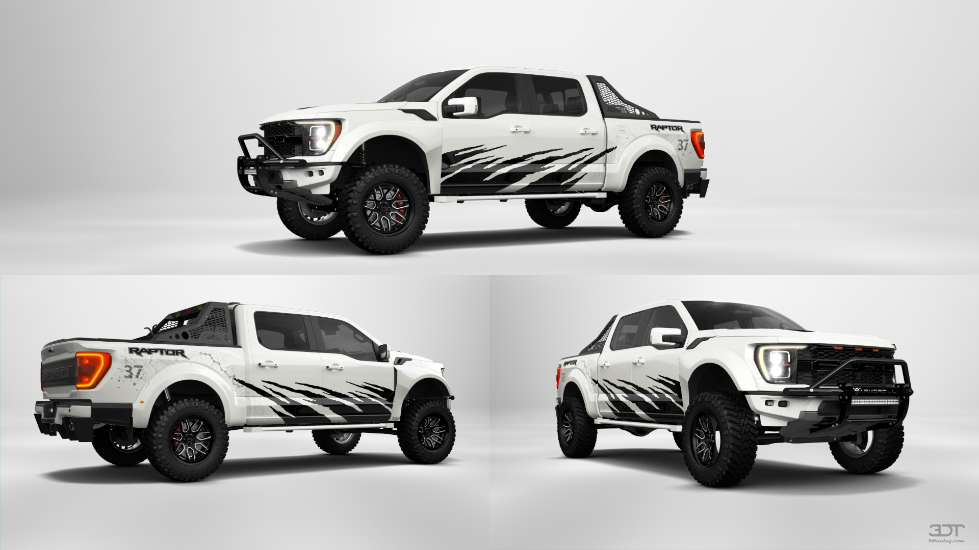 Ford F-150 Raptor 4 Door pickup truck 2021 tuning