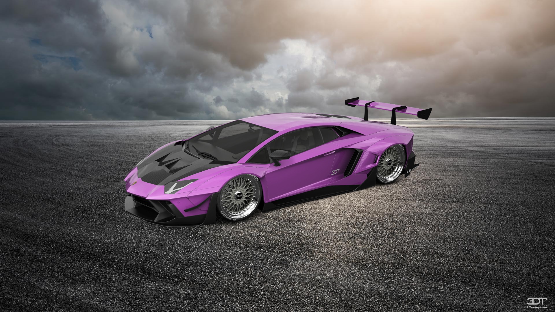 Lamborghini Aventador 2 Door Coupe 2012 tuning