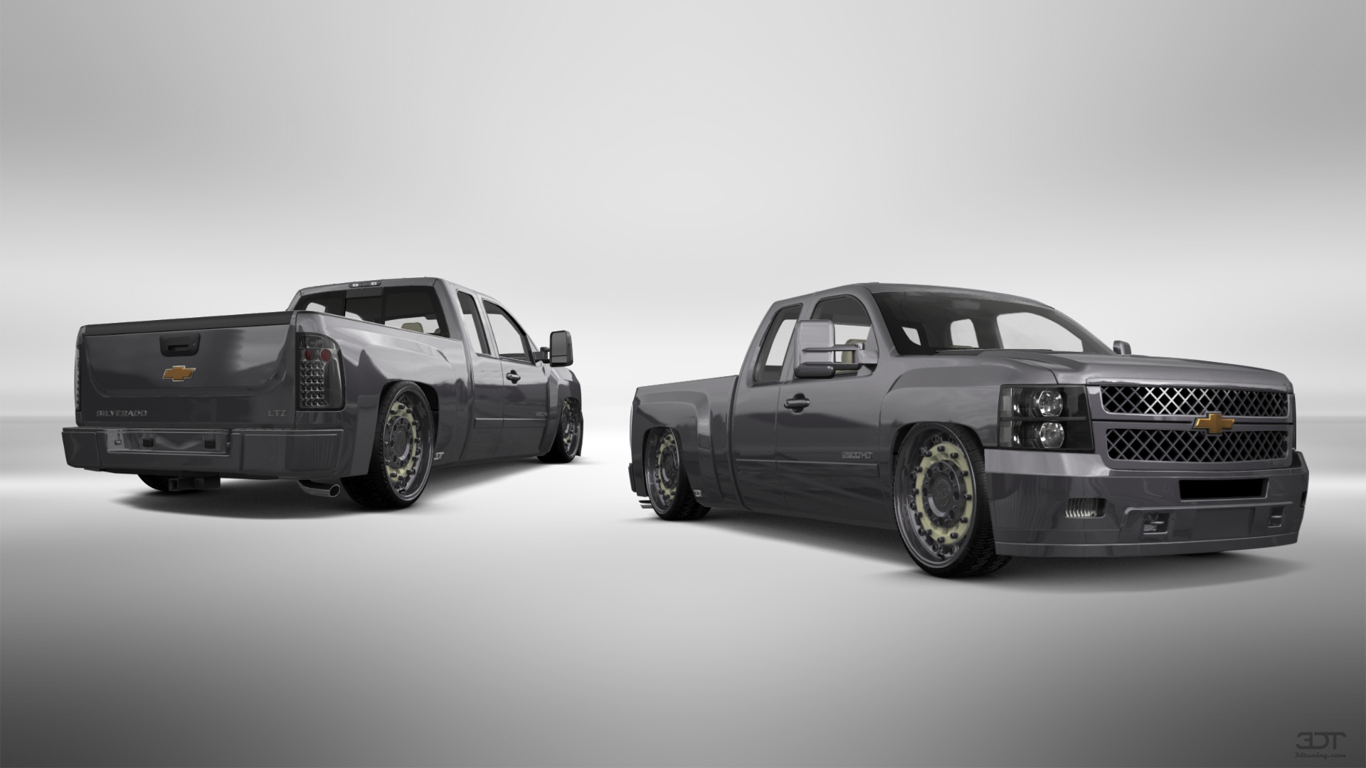 Chevrolet Silverado 2500 HD Extended Cab Pickup Truck 2007