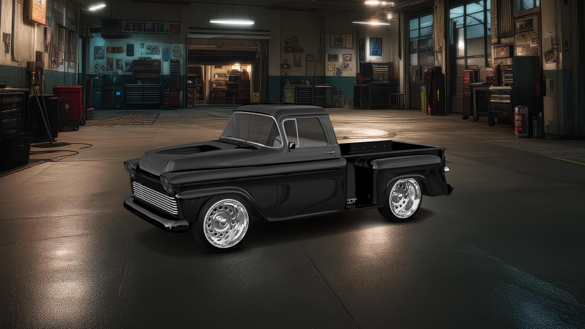 Chevrolet Apache Stepside 2 Door pickup truck 1959 tuning