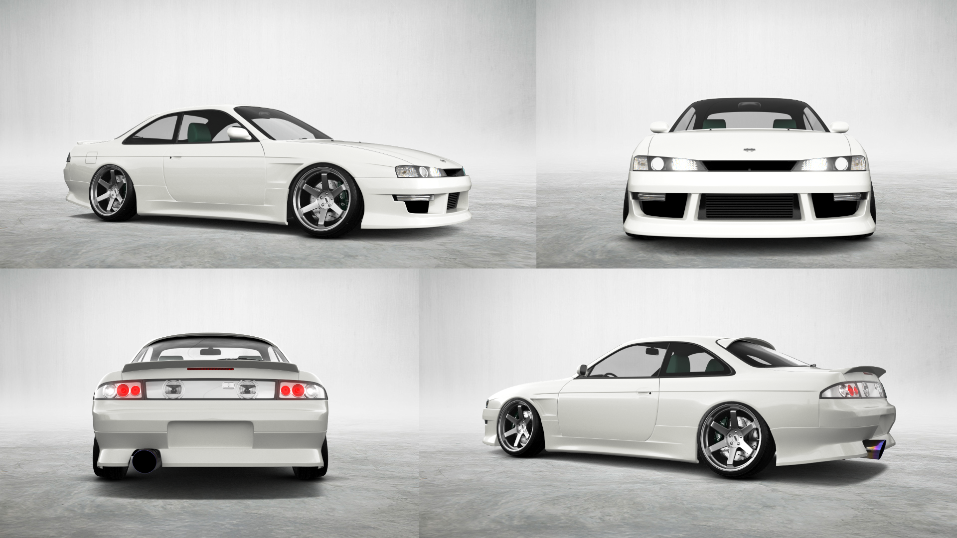 Tuning Nissan Silvia S14 2 Door Coupe 1995
