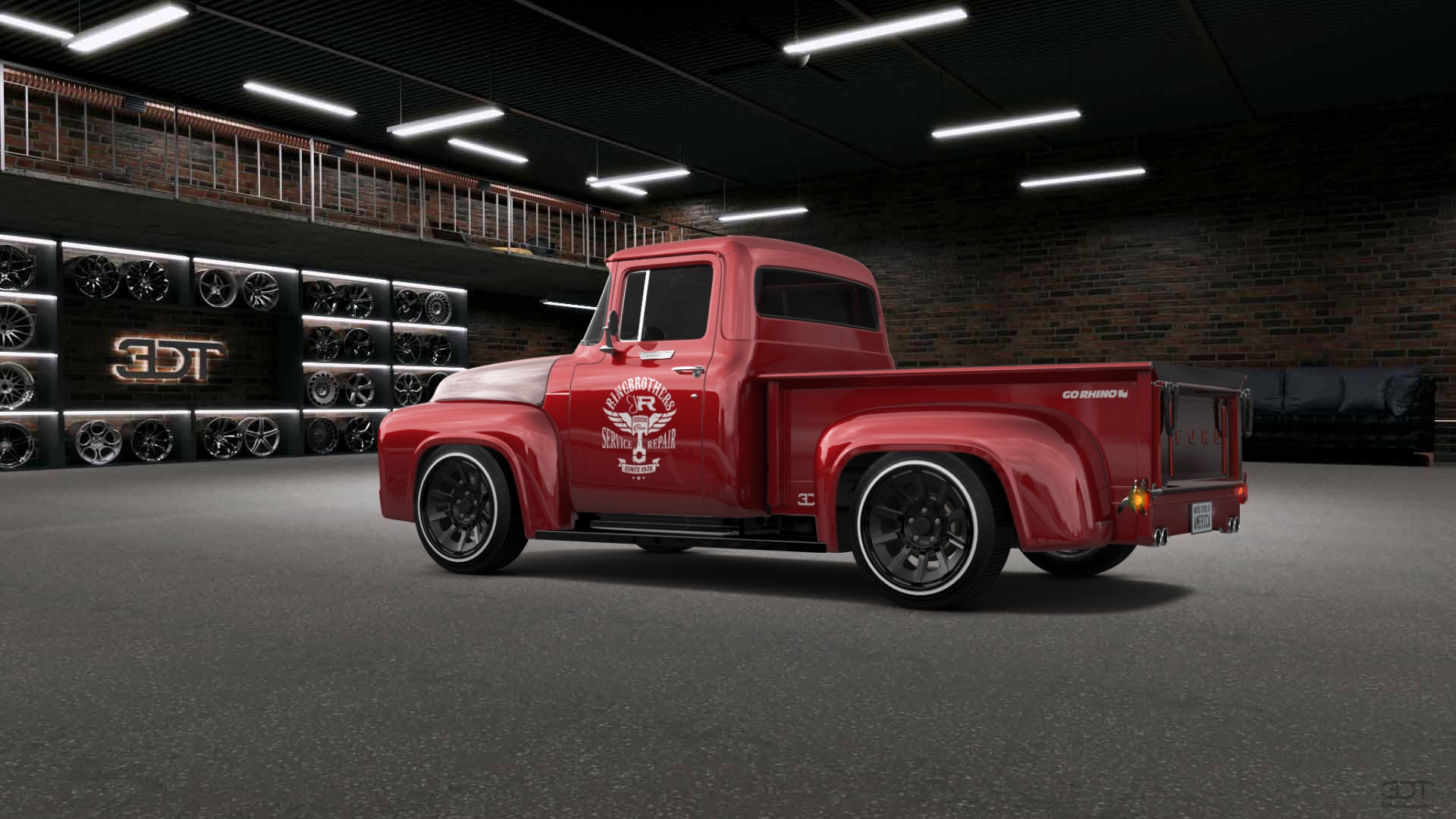 Ford F-100 2 Door truck 1956 tuning