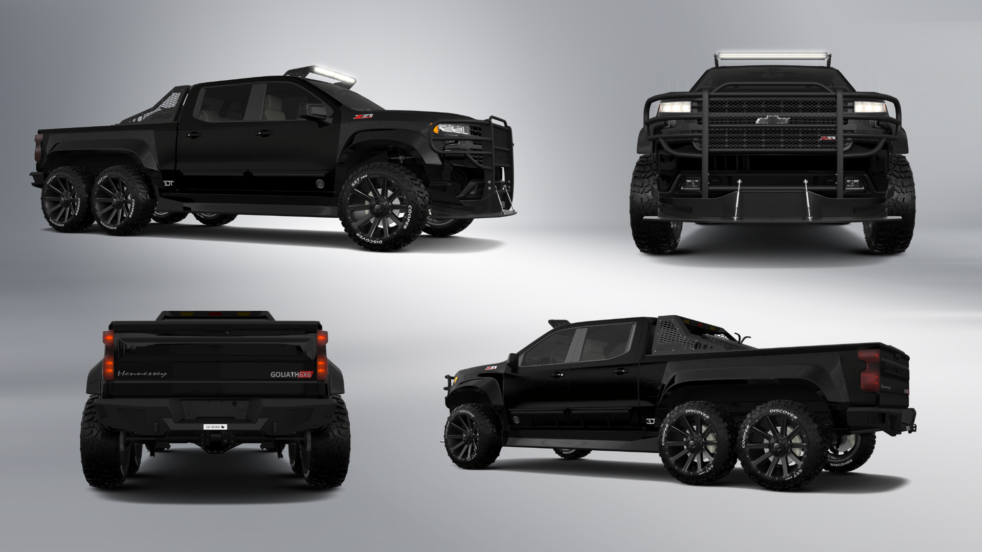 Chevrolet Silverado Hennessey Goliath 6X6 Truck 2020