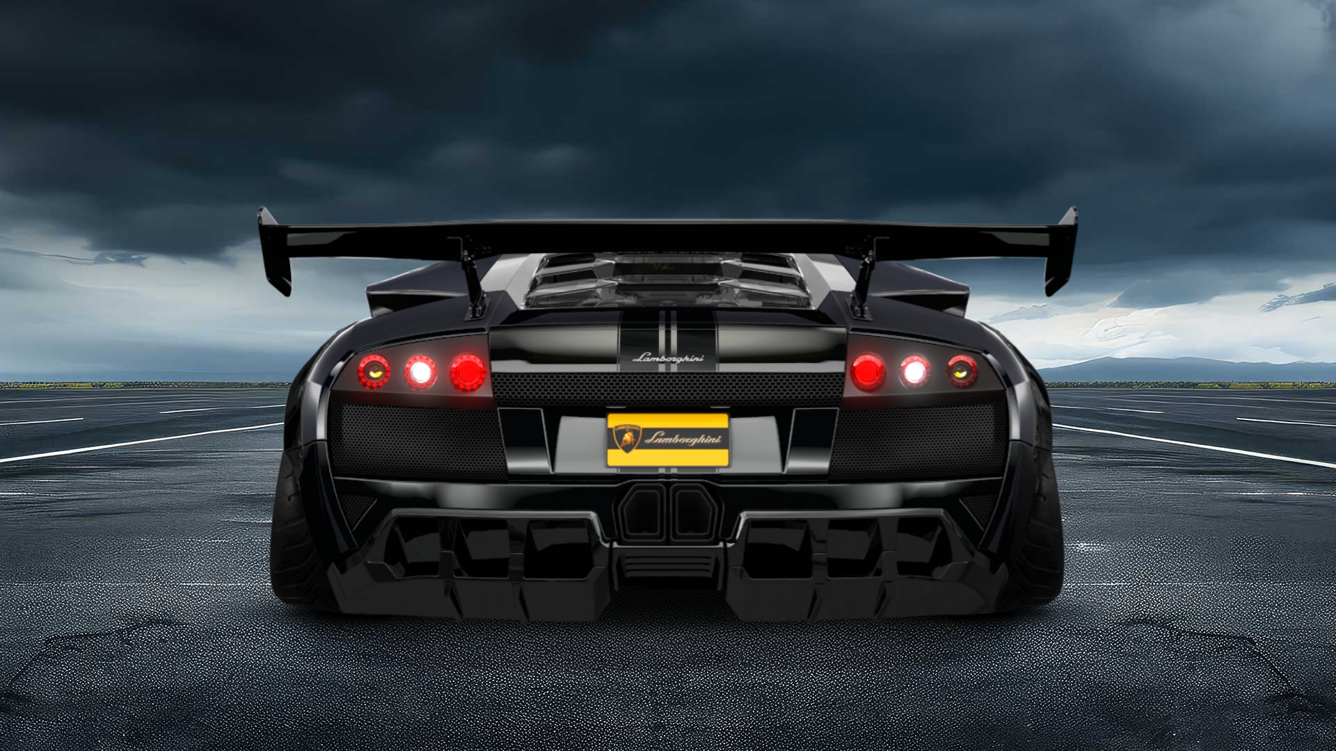 Lamborghini Murcielago 2 Door Coupe 2001 tuning