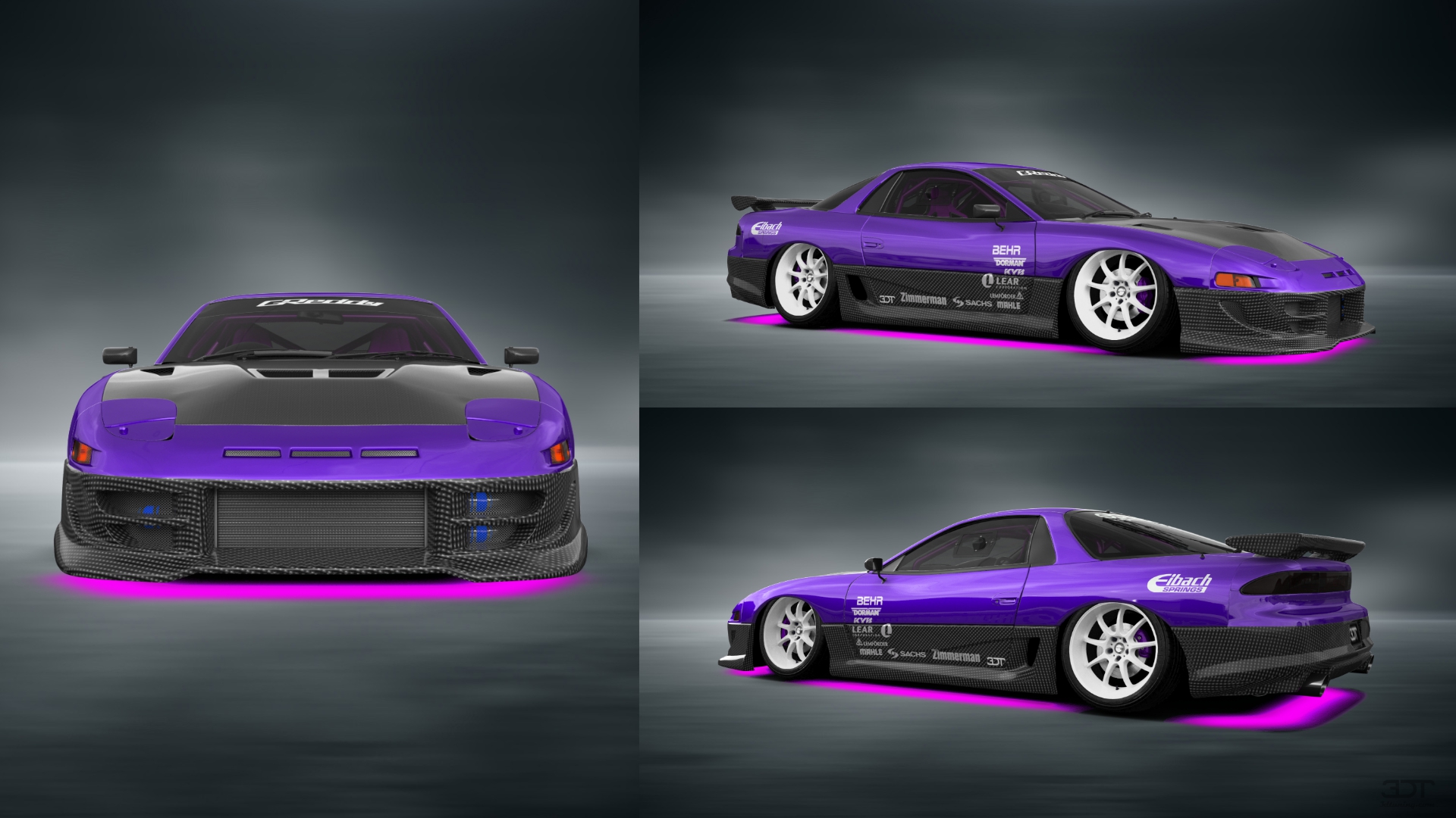 Mitsubishi 3000GT 2 Door Coupe 1991