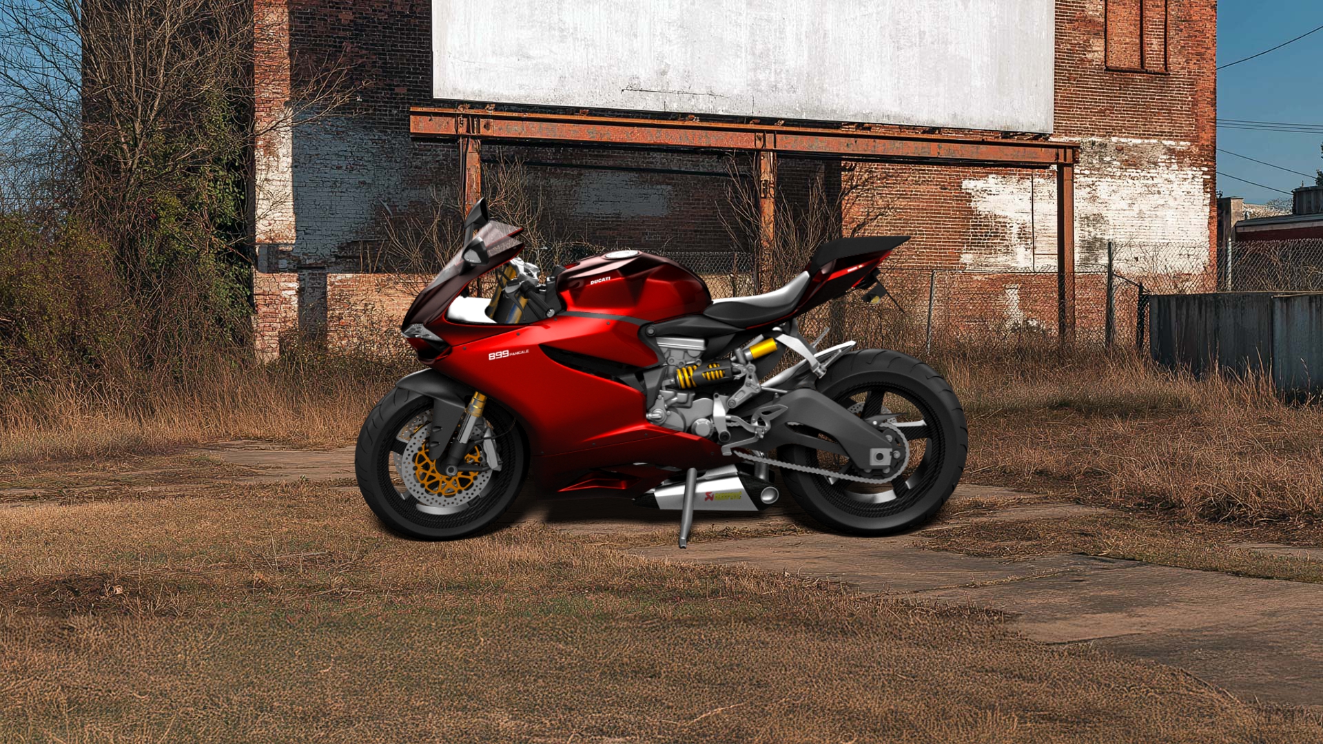 Ducati 899 Panigale Sport Bike 2015 tuning