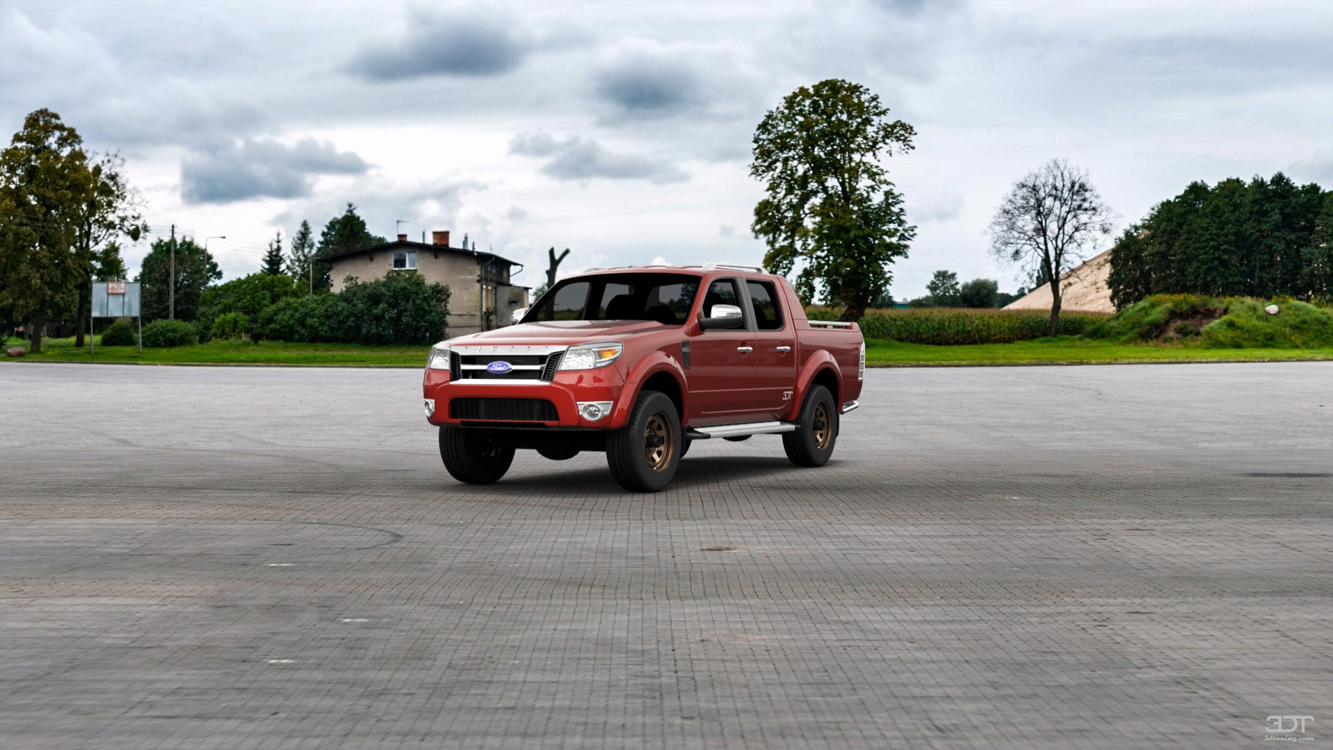 Ford Ranger Double Cab Pickup Truck 2010
