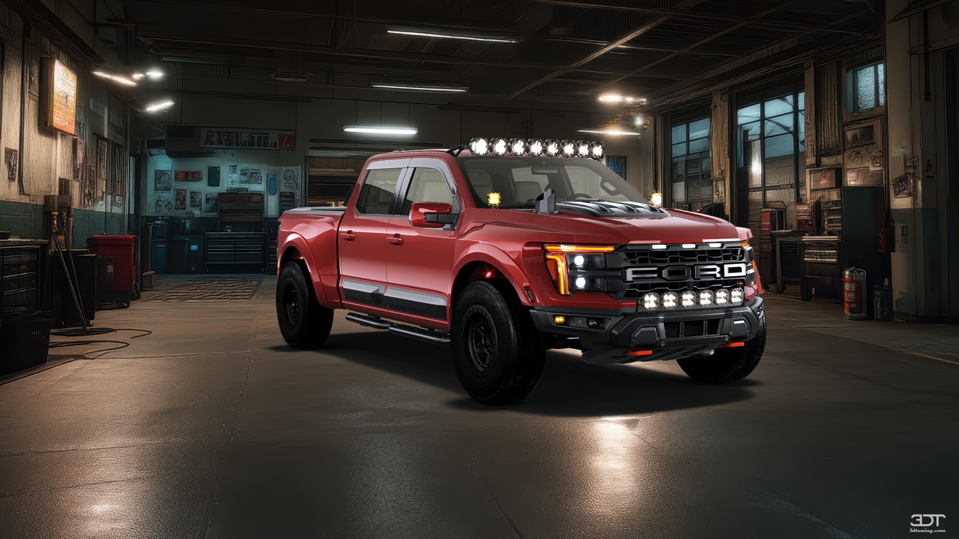 Ford F-150 Raptor 4 Door pickup truck 2024 tuning