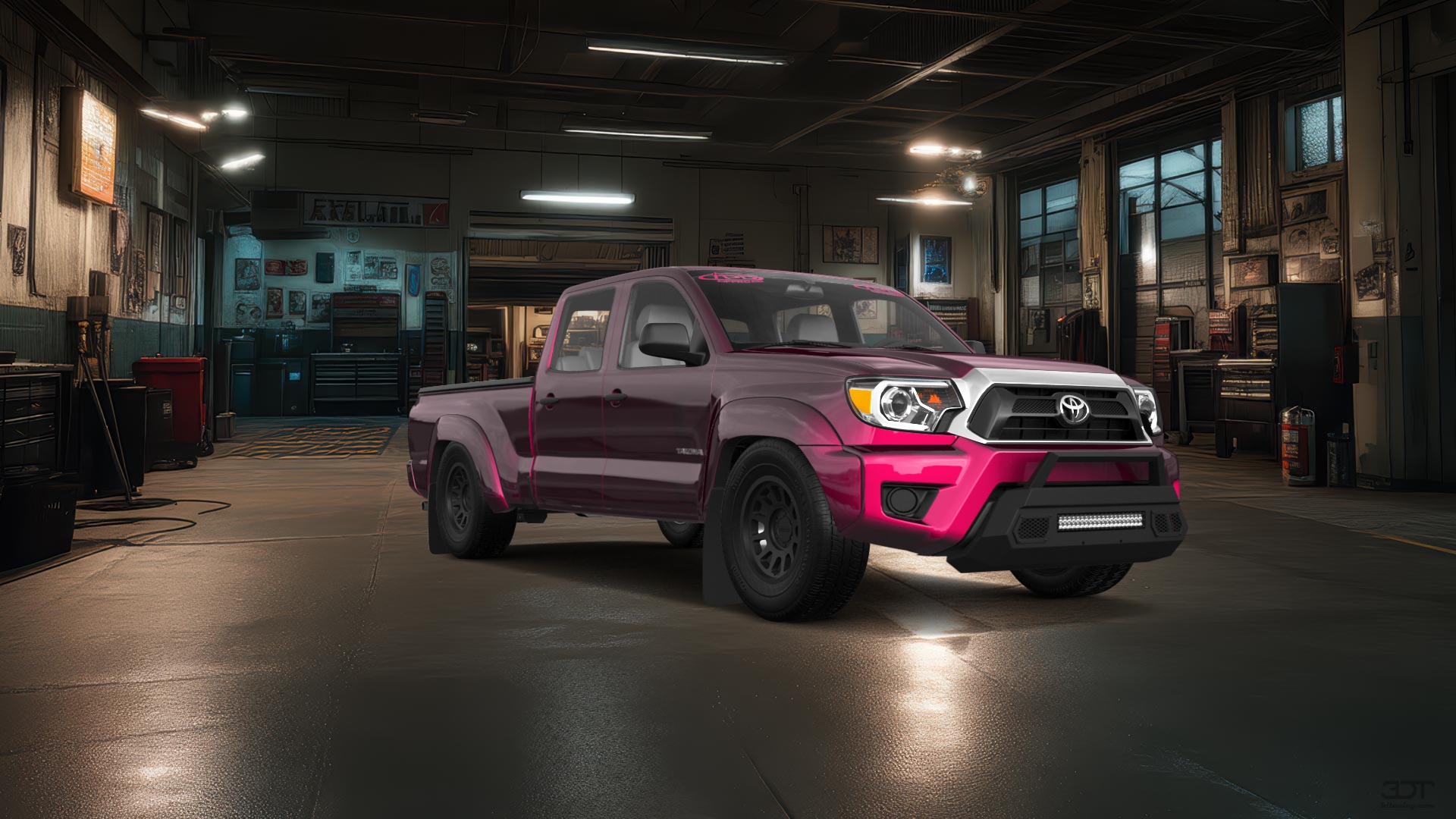 Toyota Tacoma Crew Cab 6.2ft box 4 Door Truck 2012