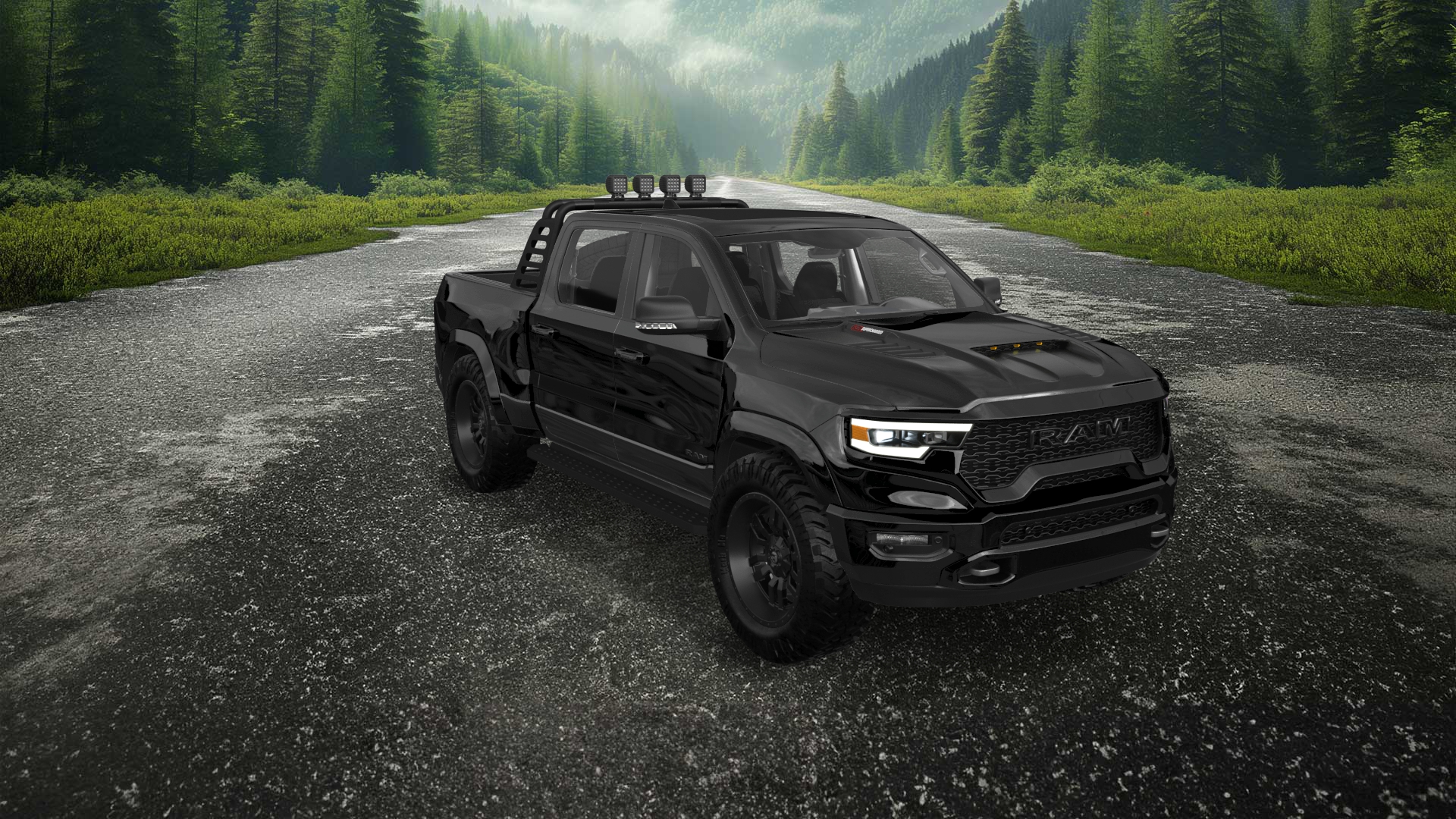 Dodge Ram 1500 TRX 4 Door pickup truck 2021 tuning