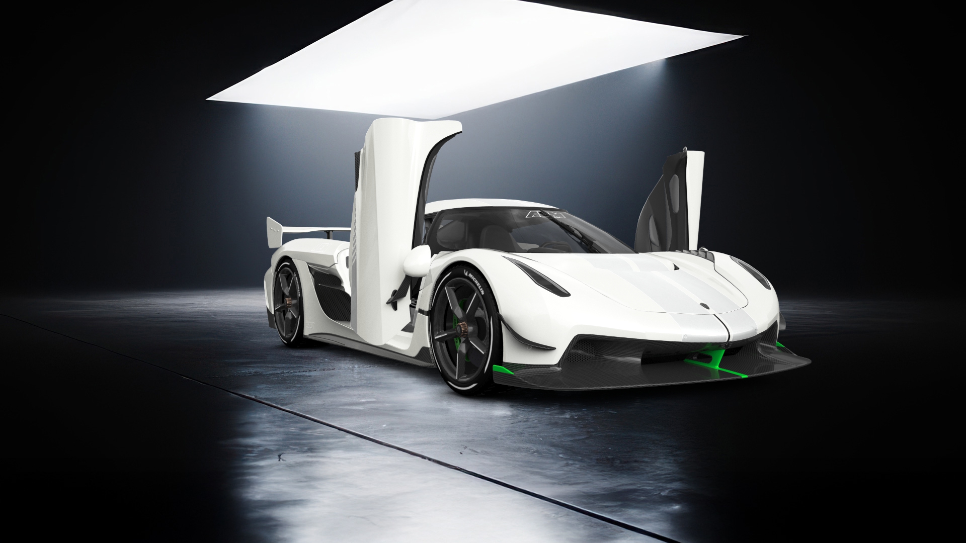 Koenigsegg Jesko 2 door targa top 2020 tuning
