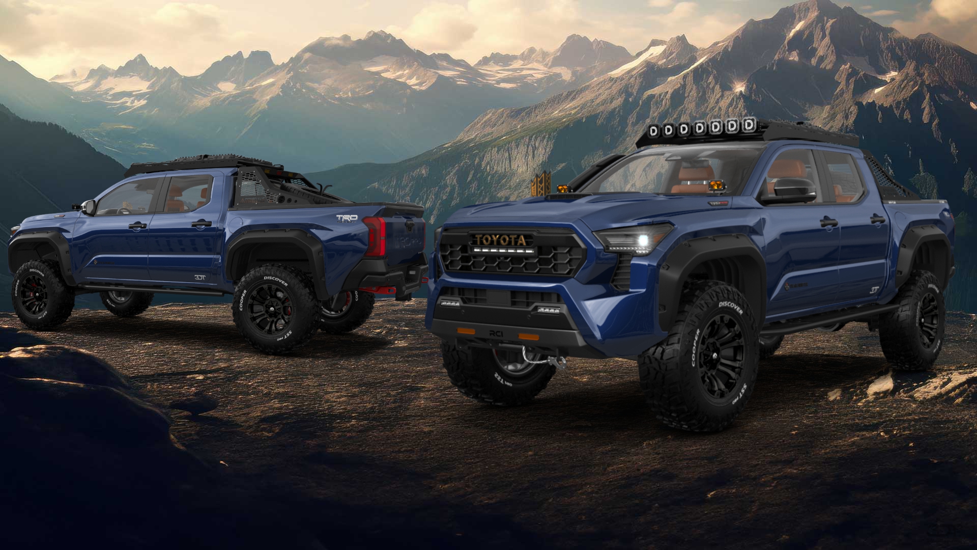 Toyota Tacoma Crew Cab 4 Door pickup truck 2024 tuning