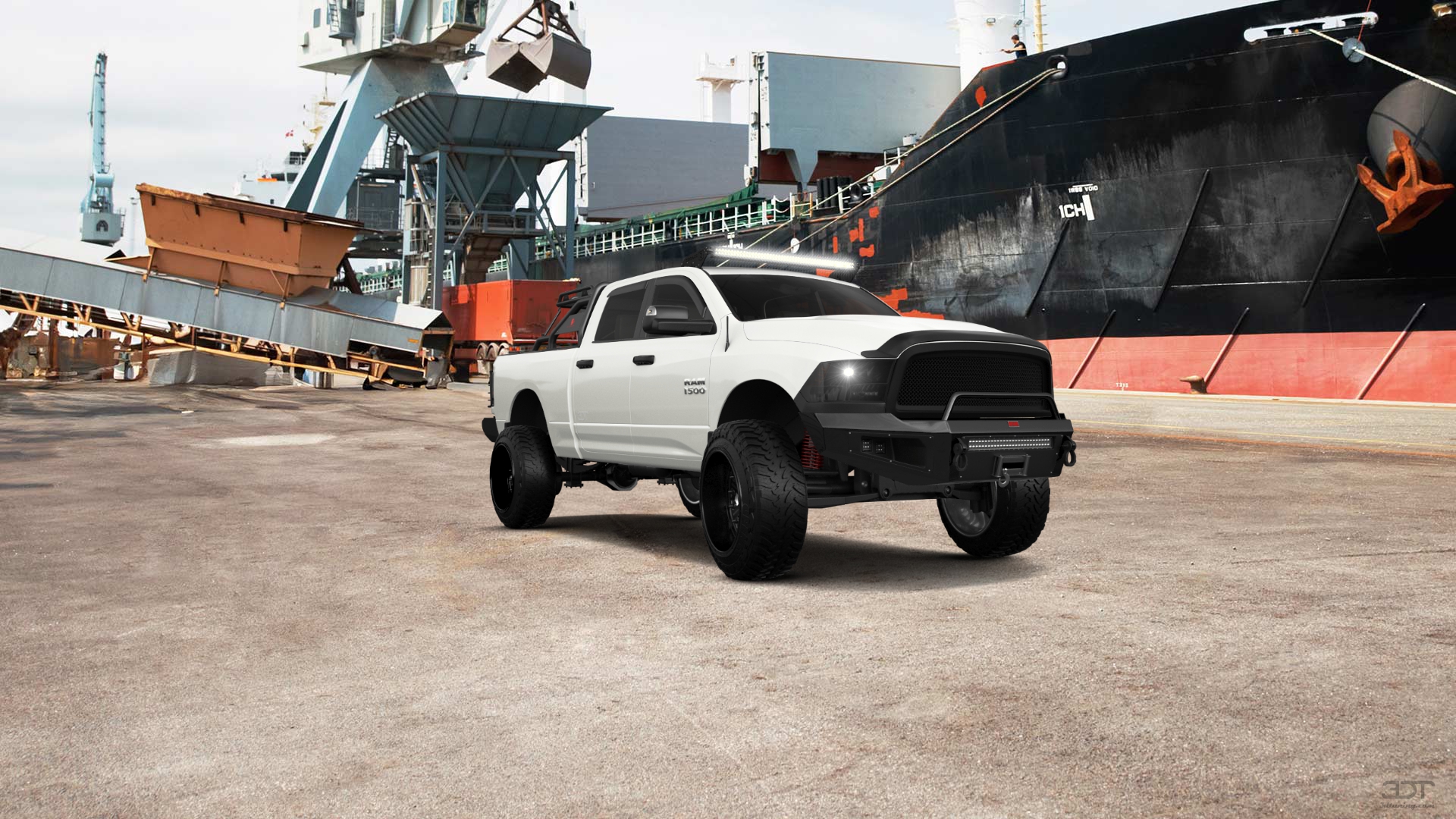 Dodge Ram 1500 Crew Cab 6.4 ft box 4 Door pickup truck 2009
