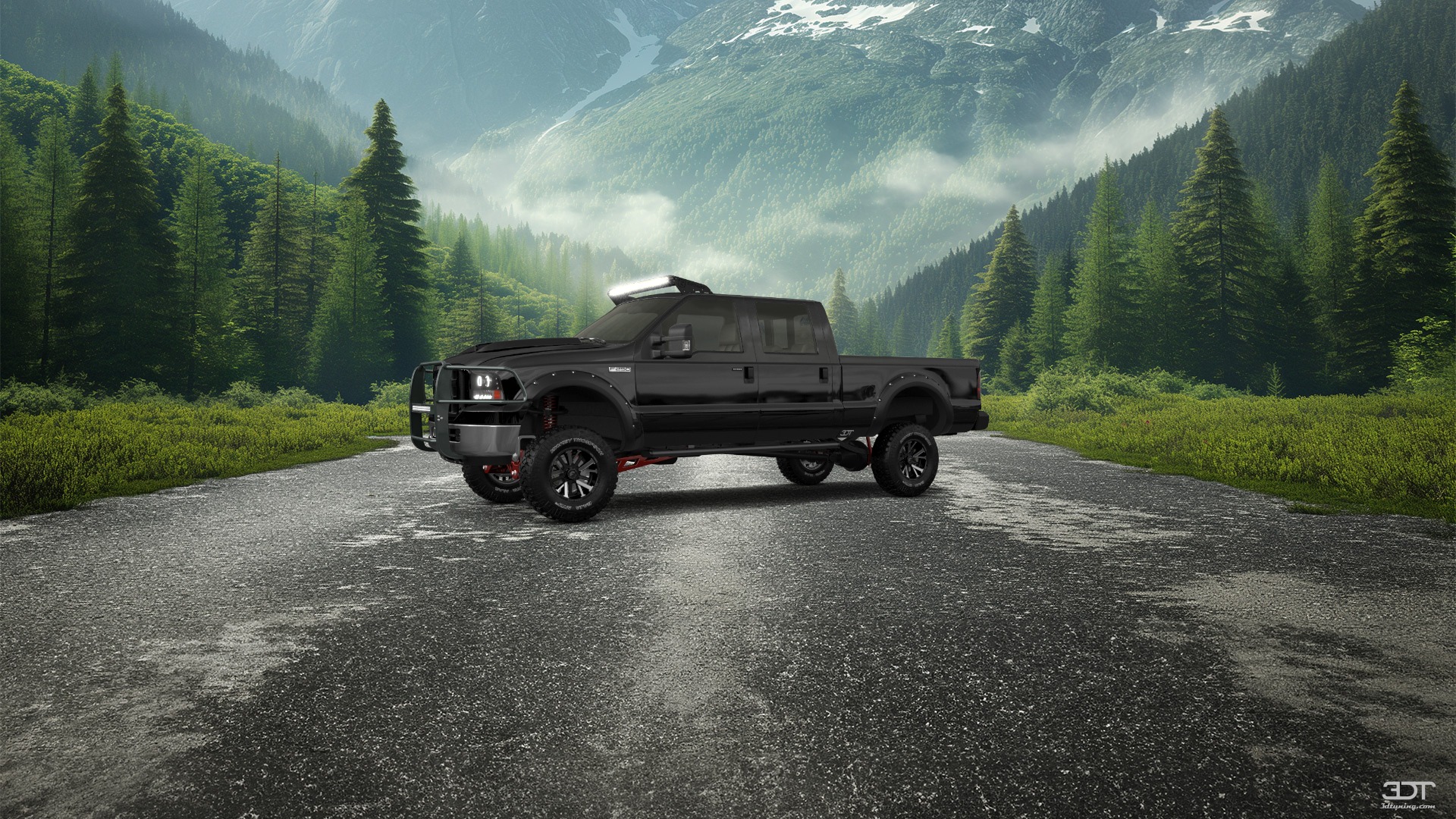 Ford F-250 Crew Cab 4 Door pickup truck 1999 tuning