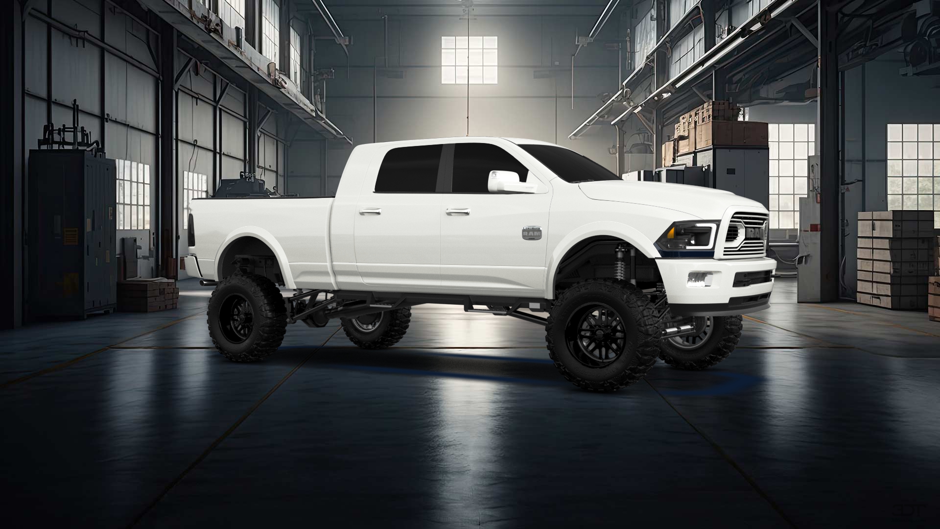 Dodge Ram 2500 Mega Cab 6.4 ft box 4 Door pickup truck 2010