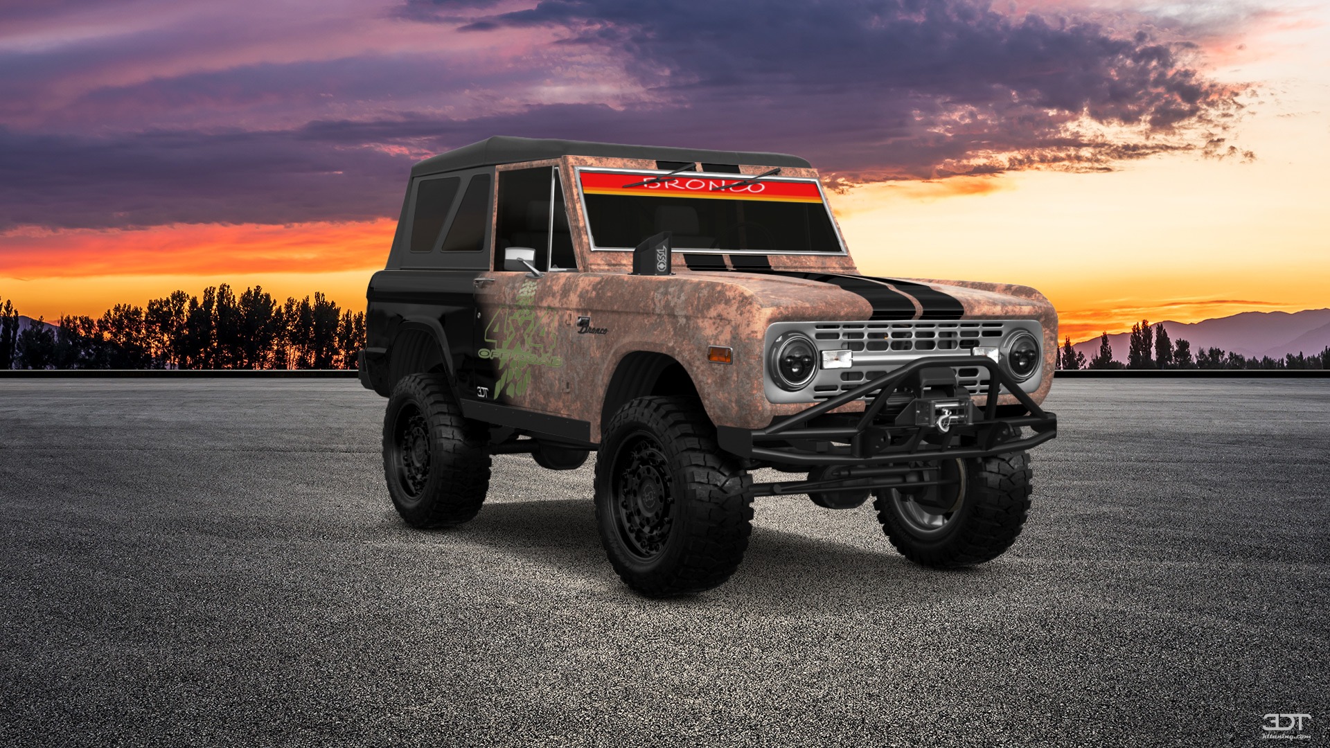 Ford Bronco 3 Door SUV 1965